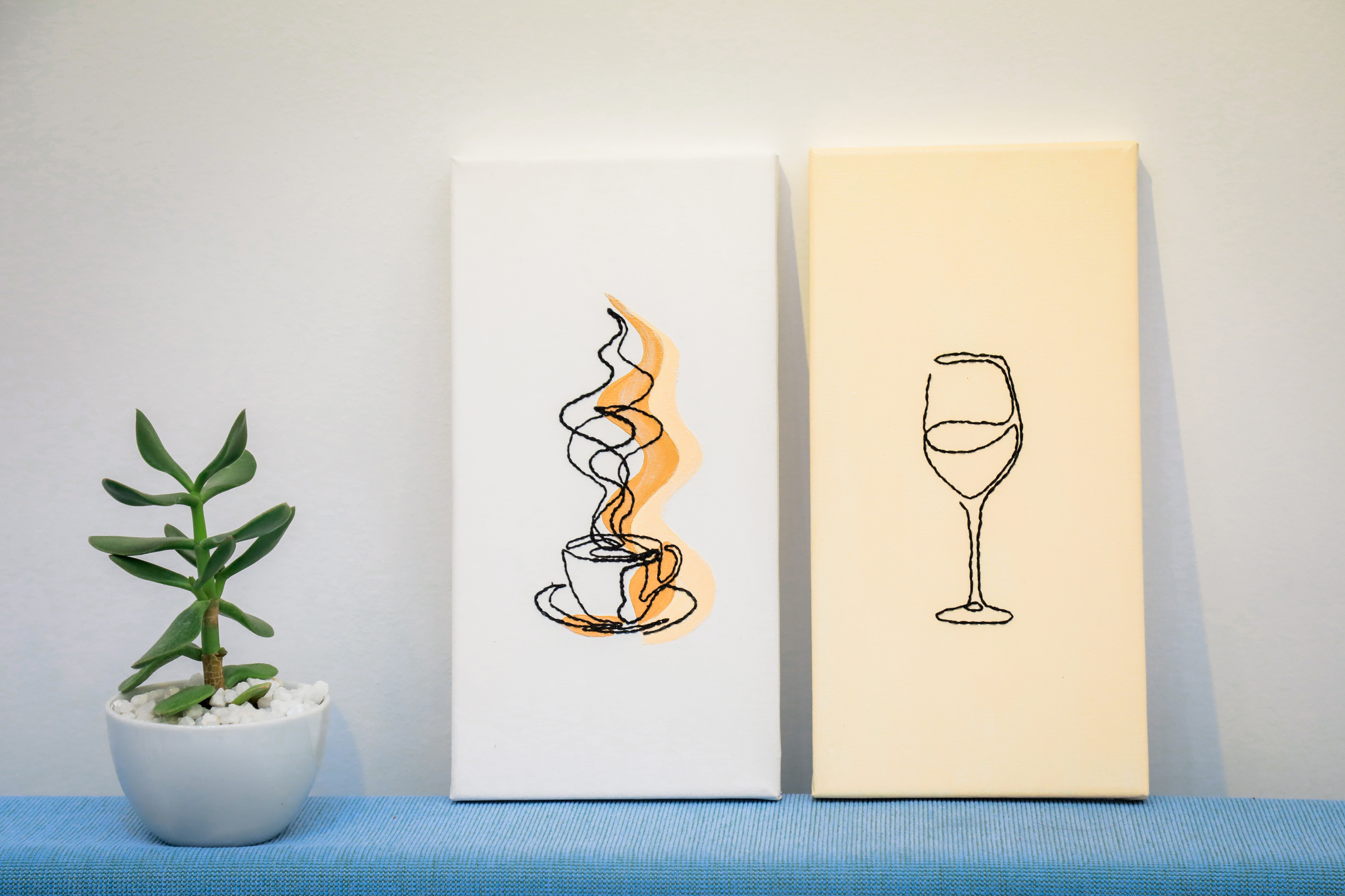 Coffee & Wine Wall Art by Pamoda Wickramasinghe