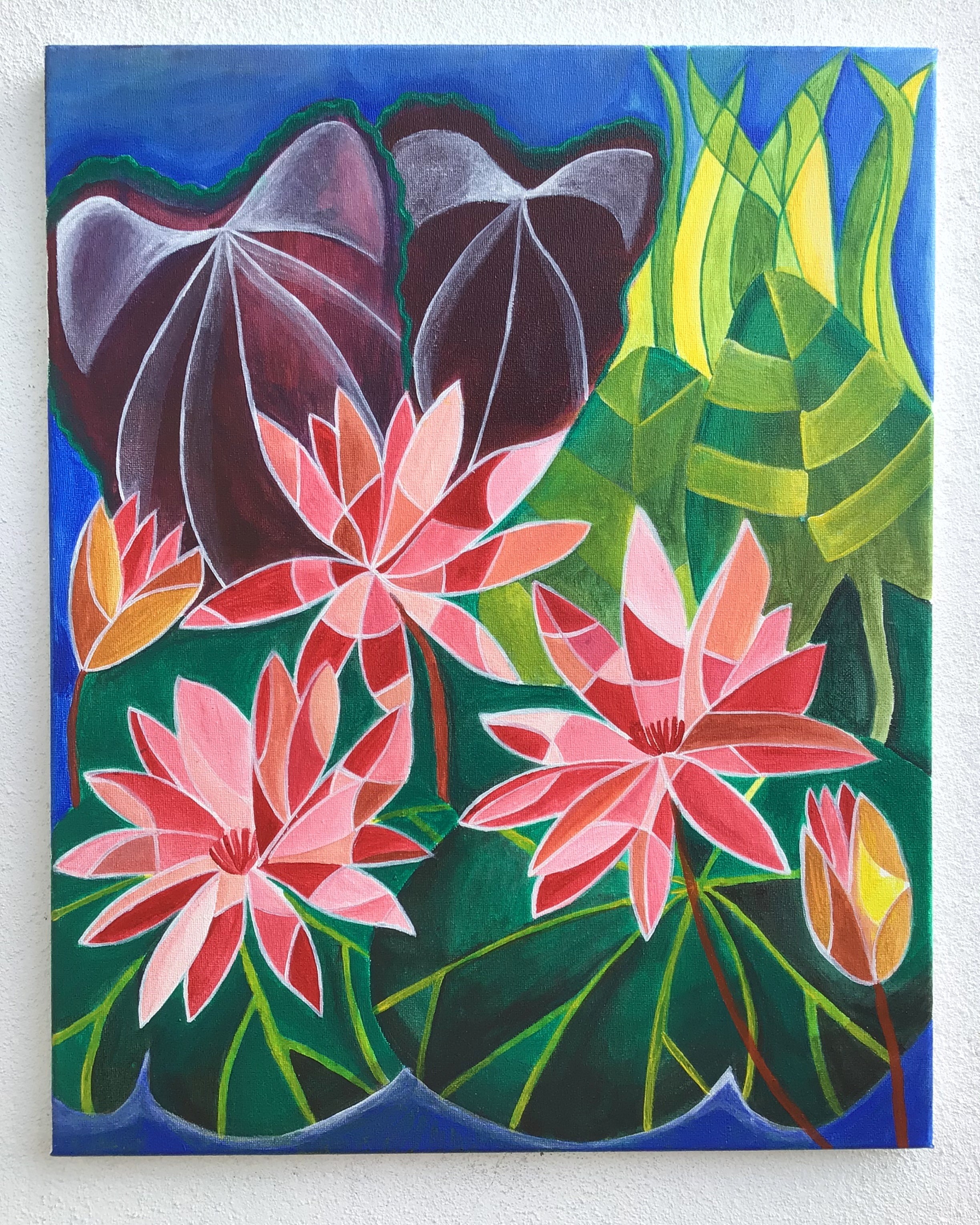 WATER LILIES by Manthi Subasinghe