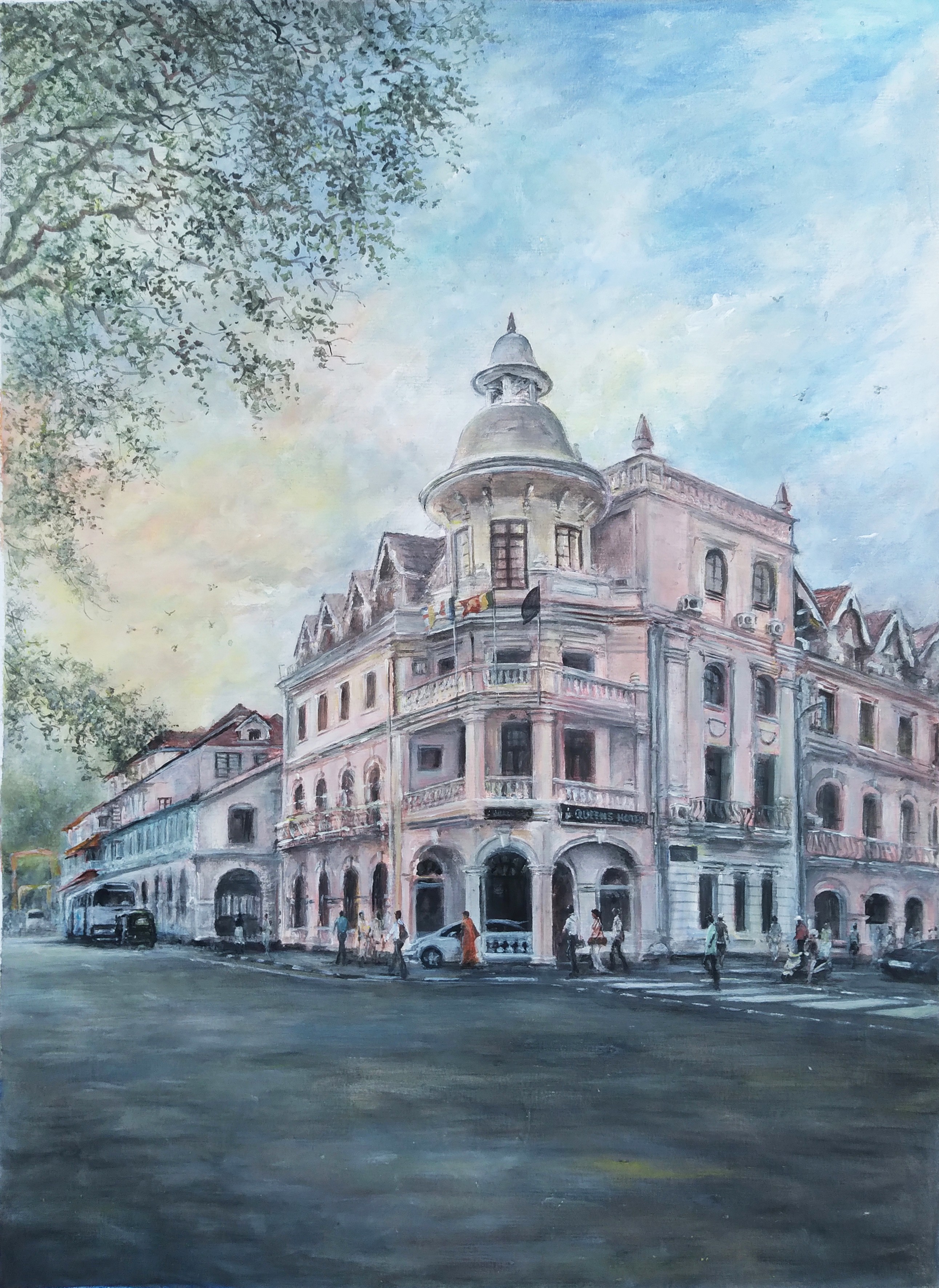 Queens Hotel Kandy by RUWAN MAHINDAPALA