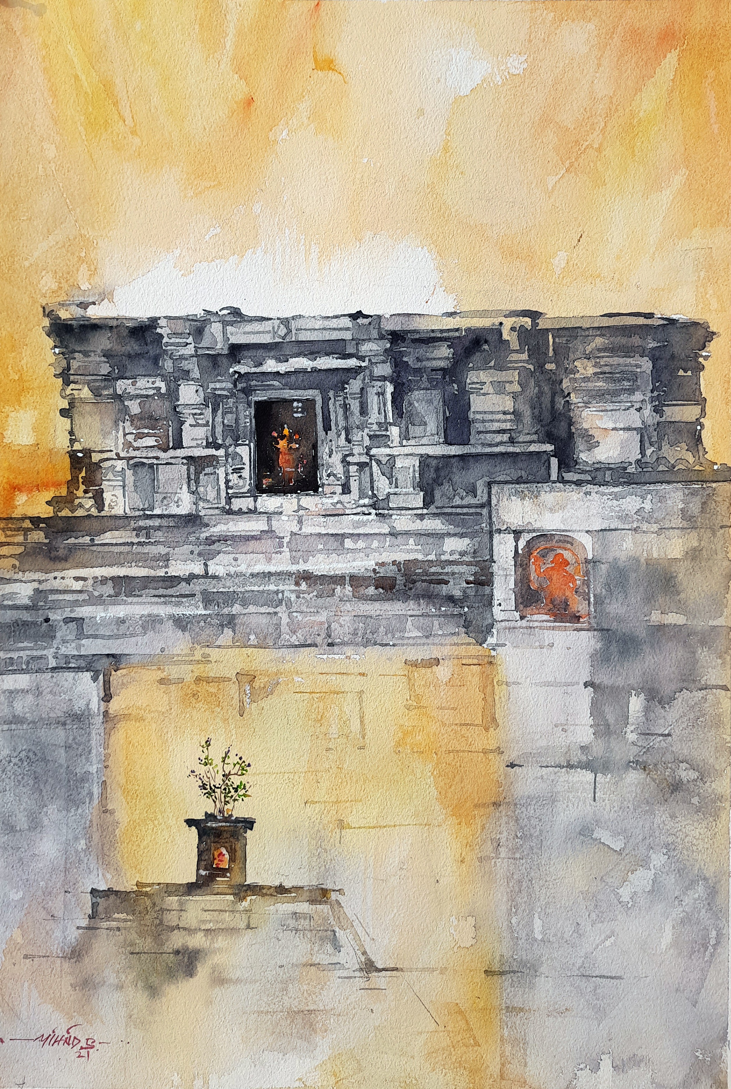 Vishnu Temple by Milind Bhanji