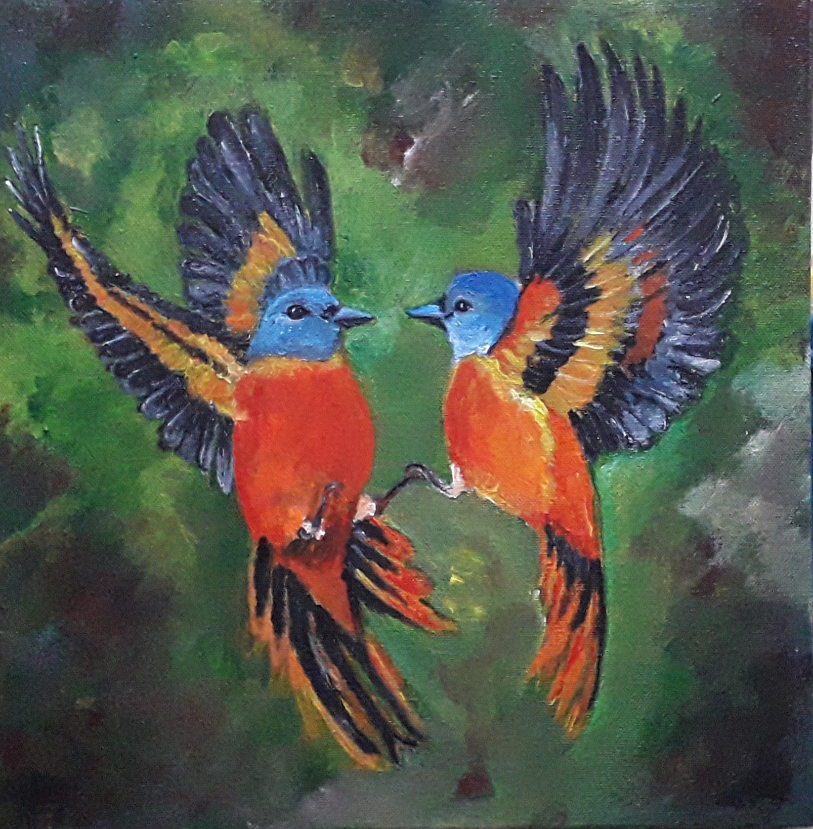 Romancing Birds by Simpson David