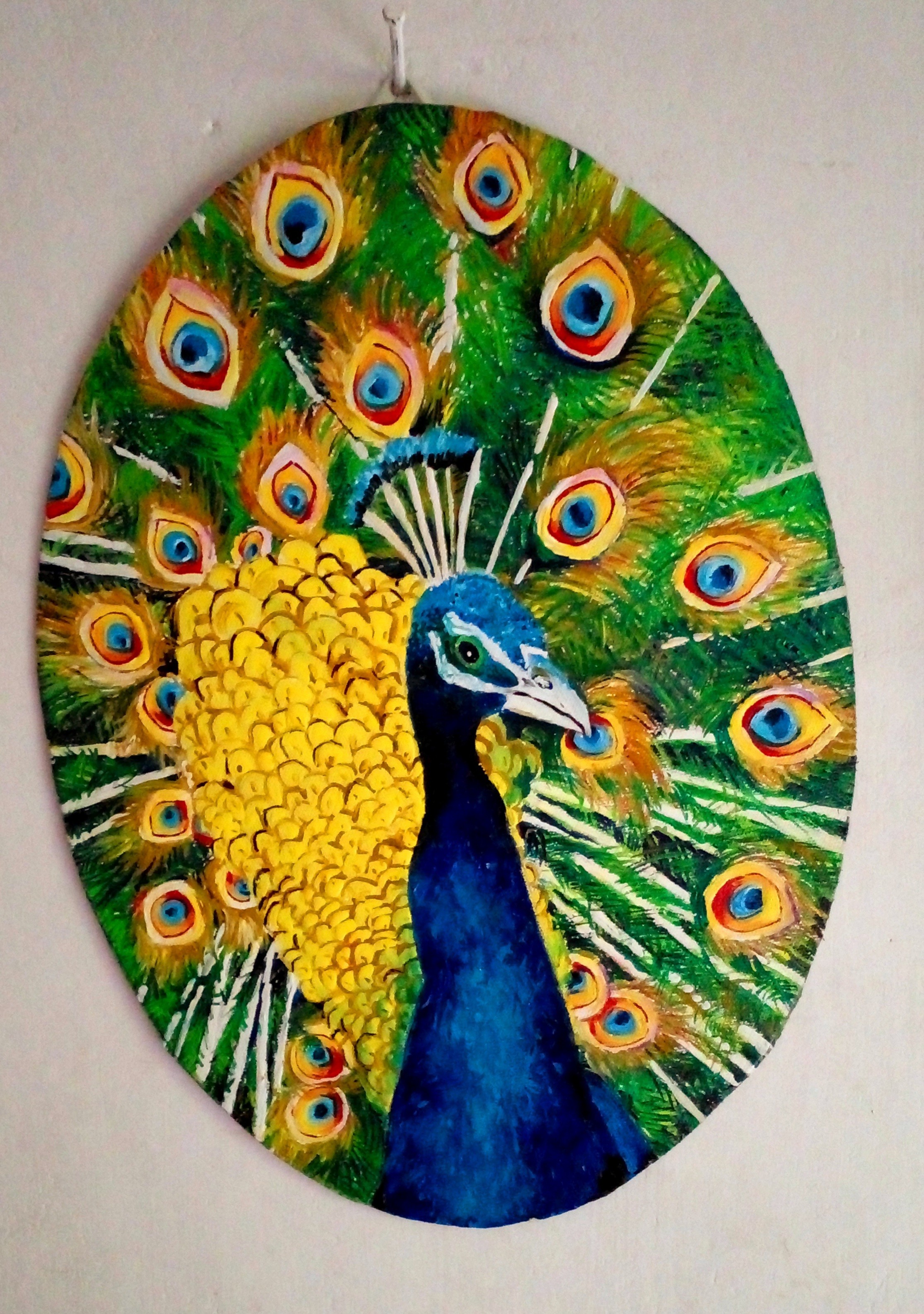Peacock by Champa Priyadharshani