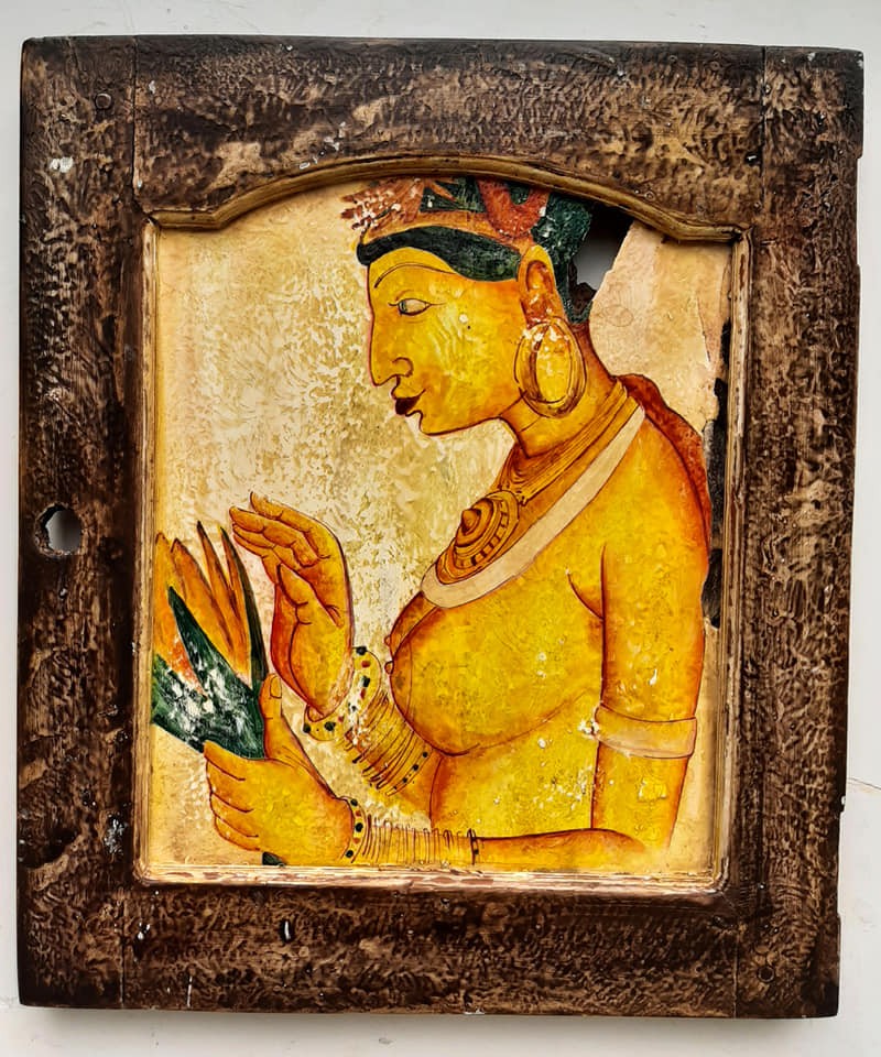 SIGIRI WOMAN by Sapumal Warnasooriya