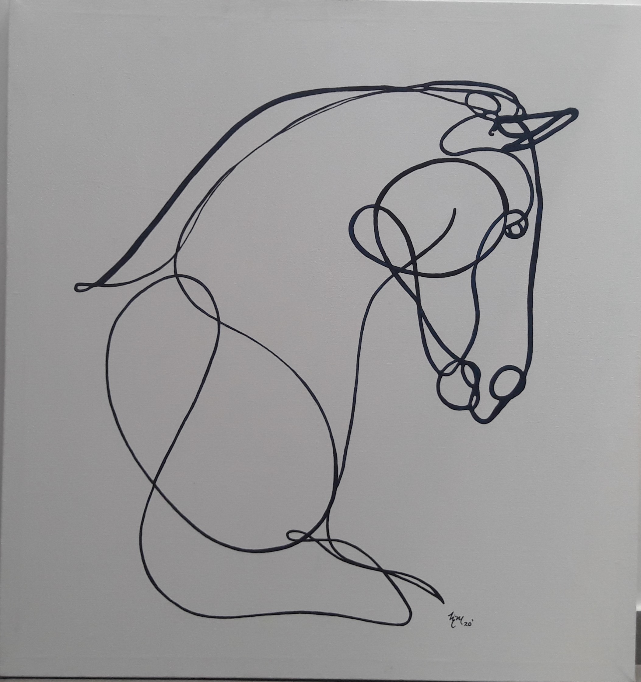 Horse II by Hirudi Sankalpana