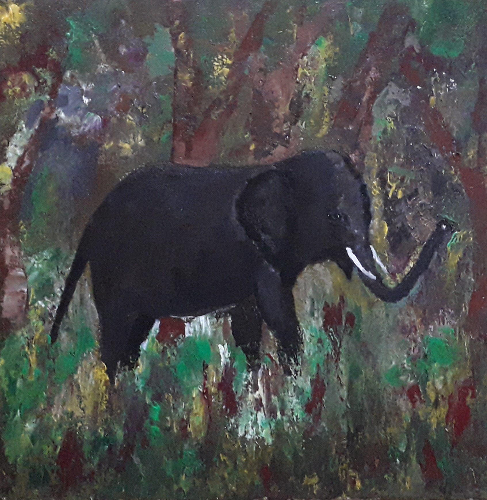 Sri Lankan Elephant by Simpson David