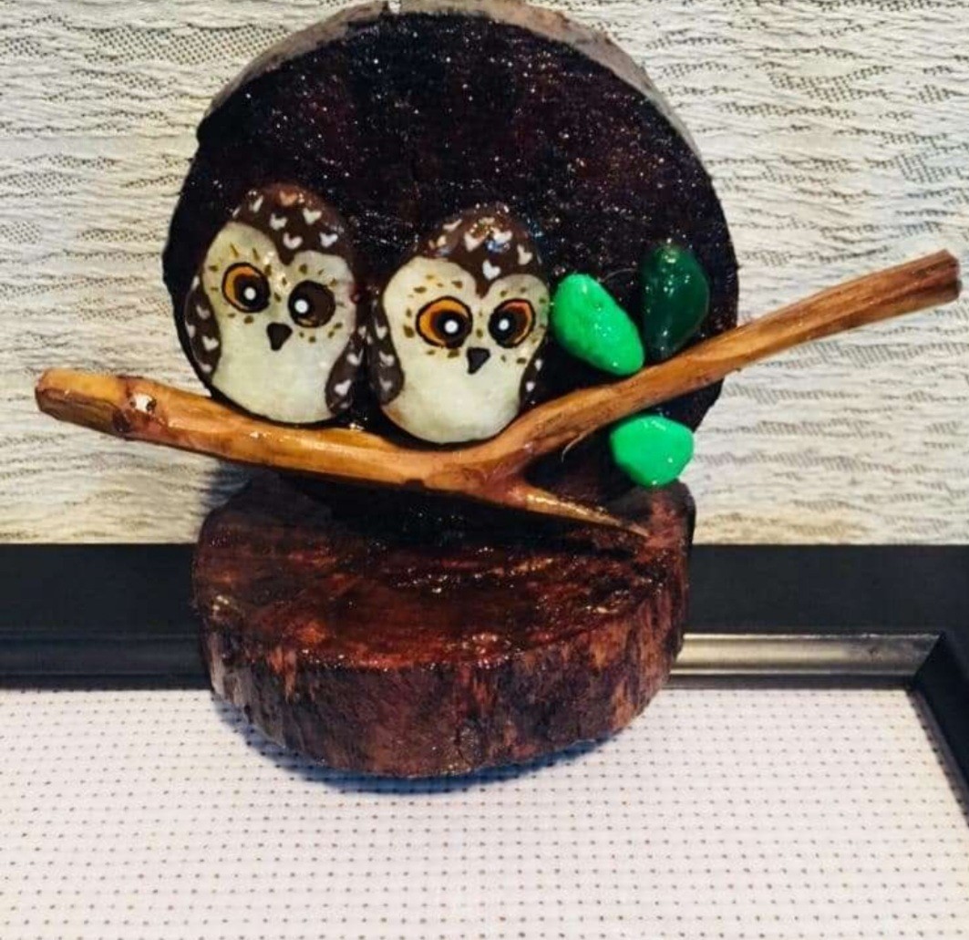 Owl wood by Ravindu Lasitha