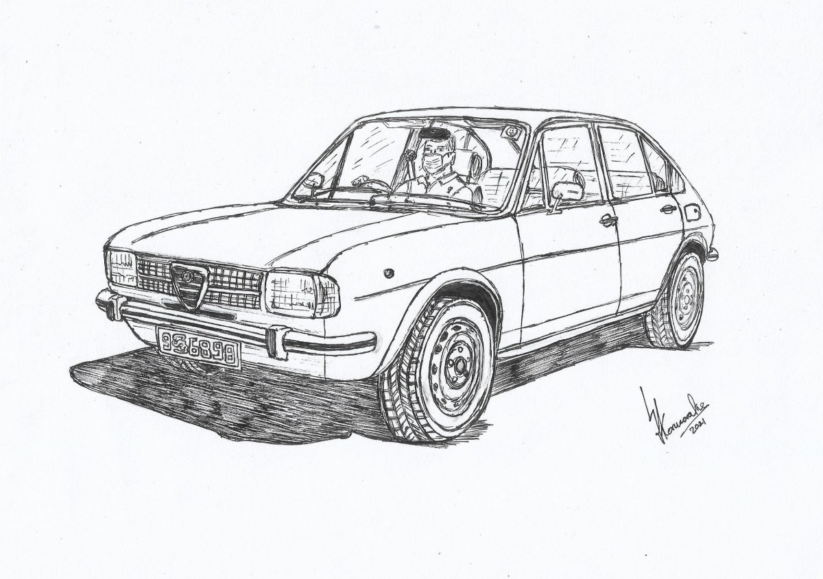 Alfa Romeo Alfasud Lusso by Lahiru Karunaratne