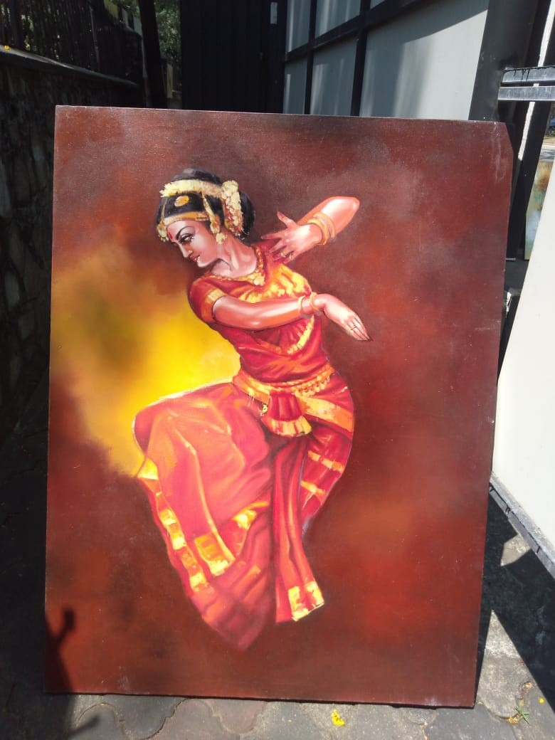 Indian Dancer by Sampath Niroshan