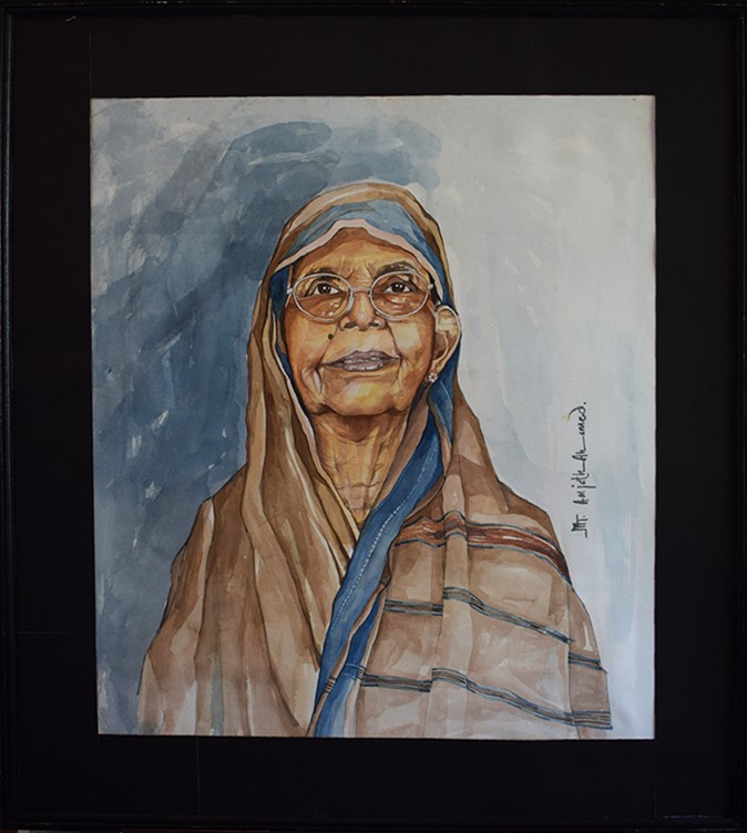 GRAND MOTHER by Amjath Ahamed