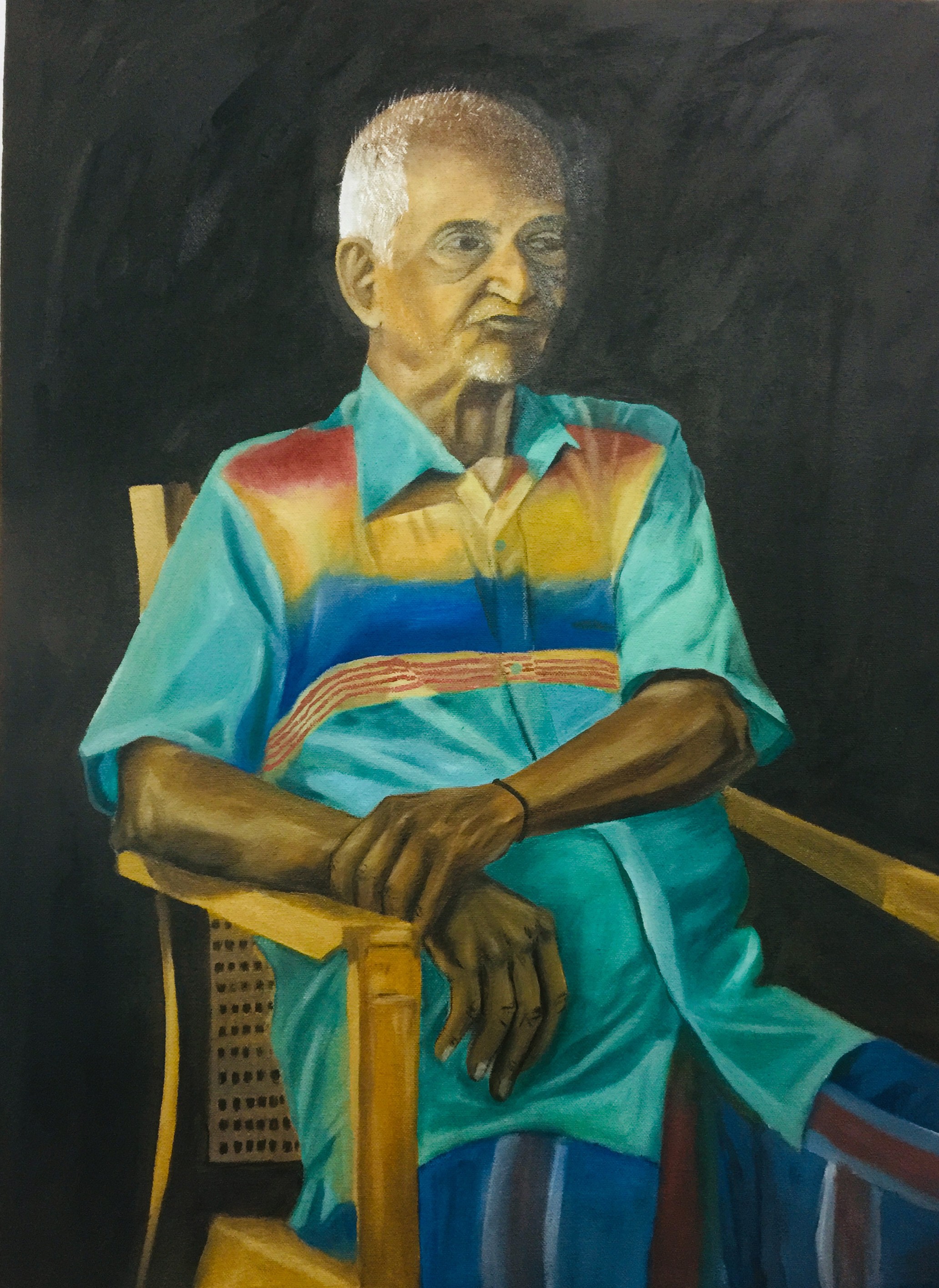 old man by jeyaventhan pirathaksman