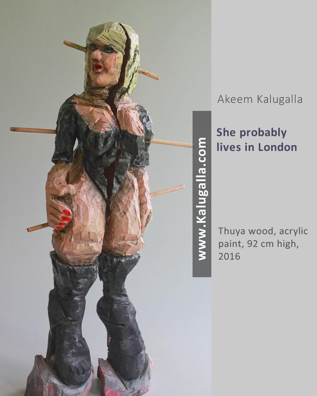 She probably lives in London by Akeem Kalugalla