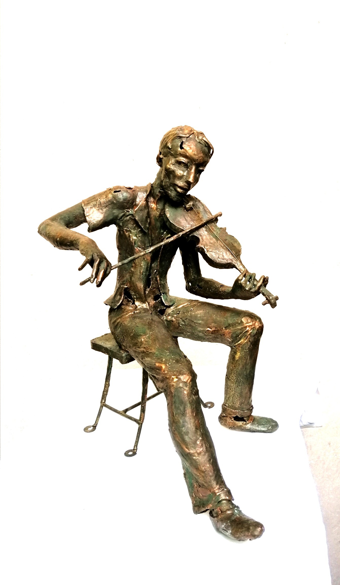 Violinist by Newton Rajasinghe