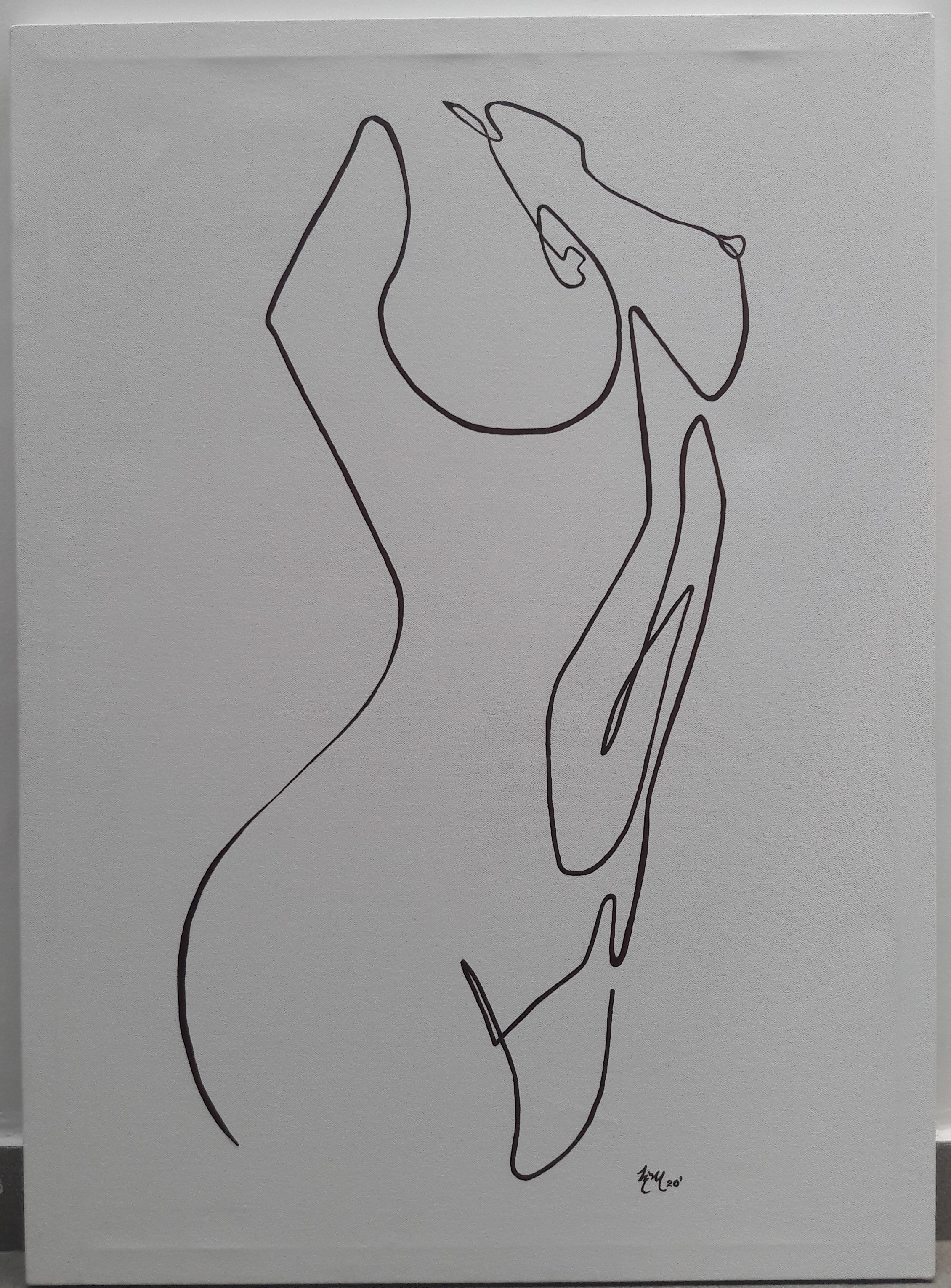 Female Figure III by Hirudi Sankalpana