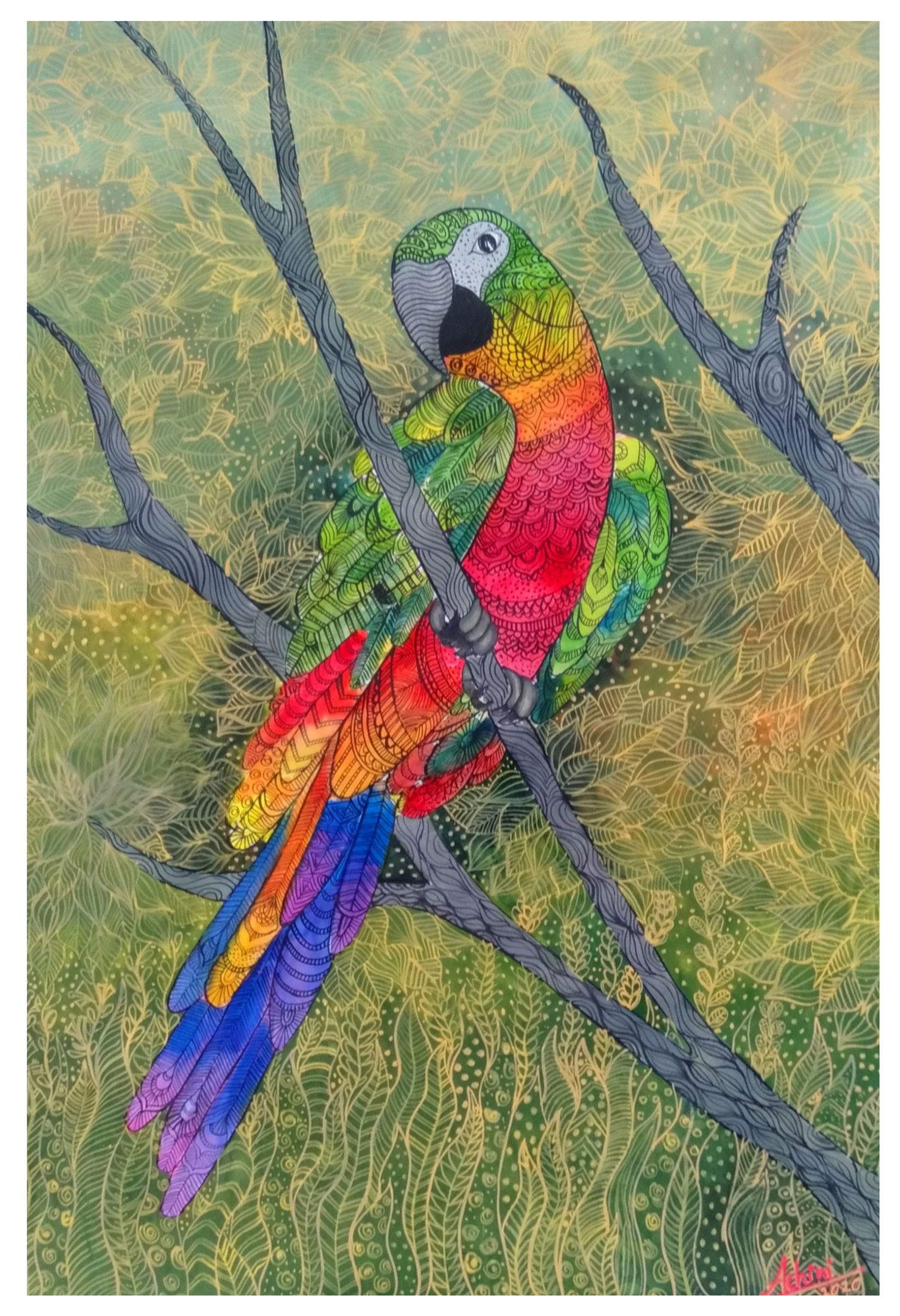 Parrot by Achini Wickramaratna
