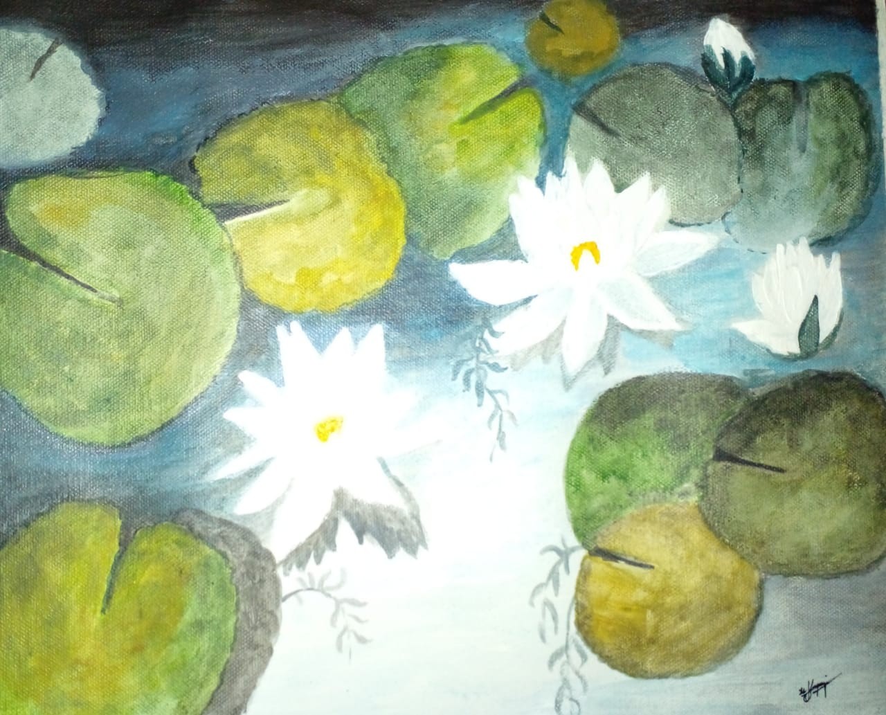 White Lotus by Kalyani Weerasinghe