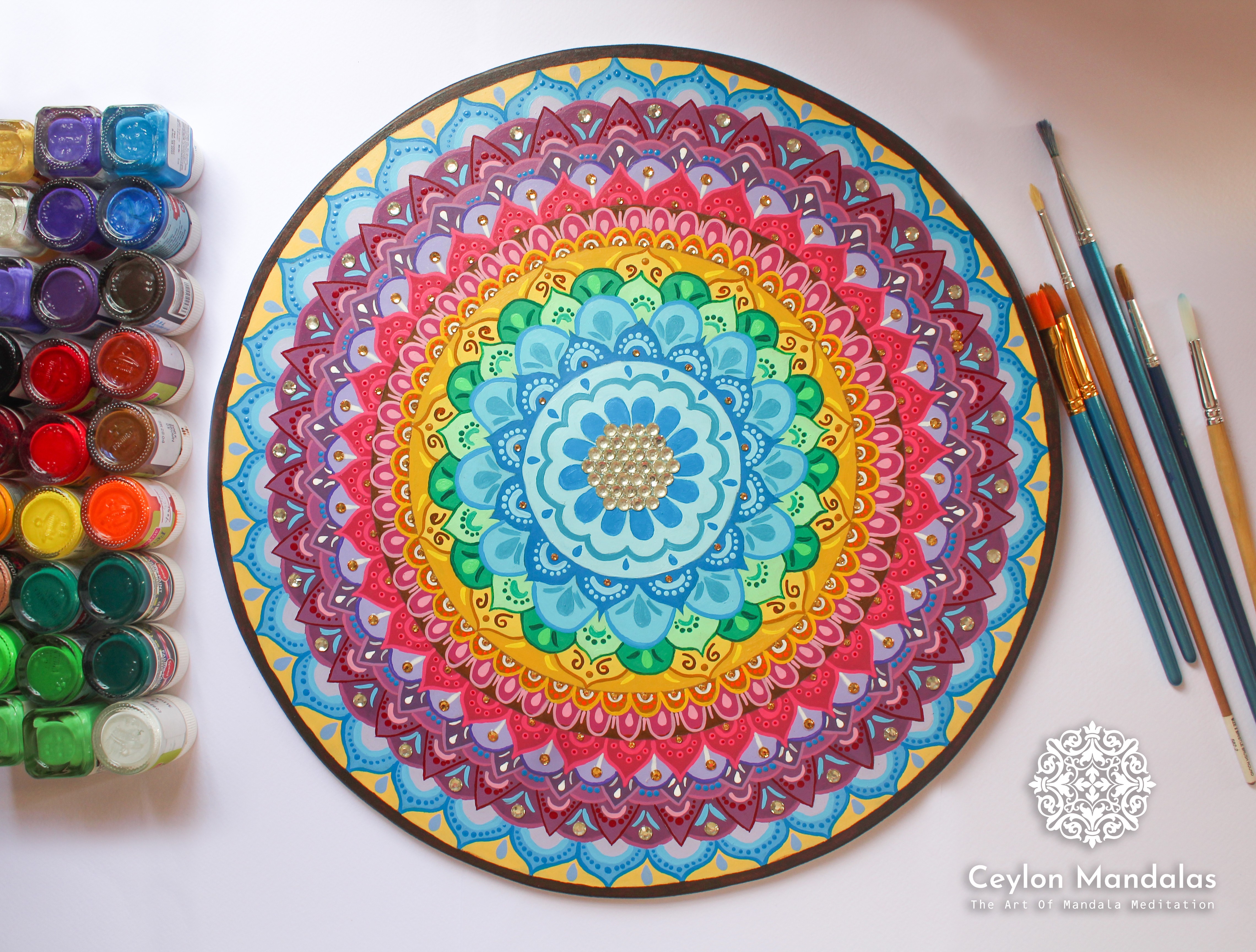 Colourful Mandala by Nishadika Sandamini