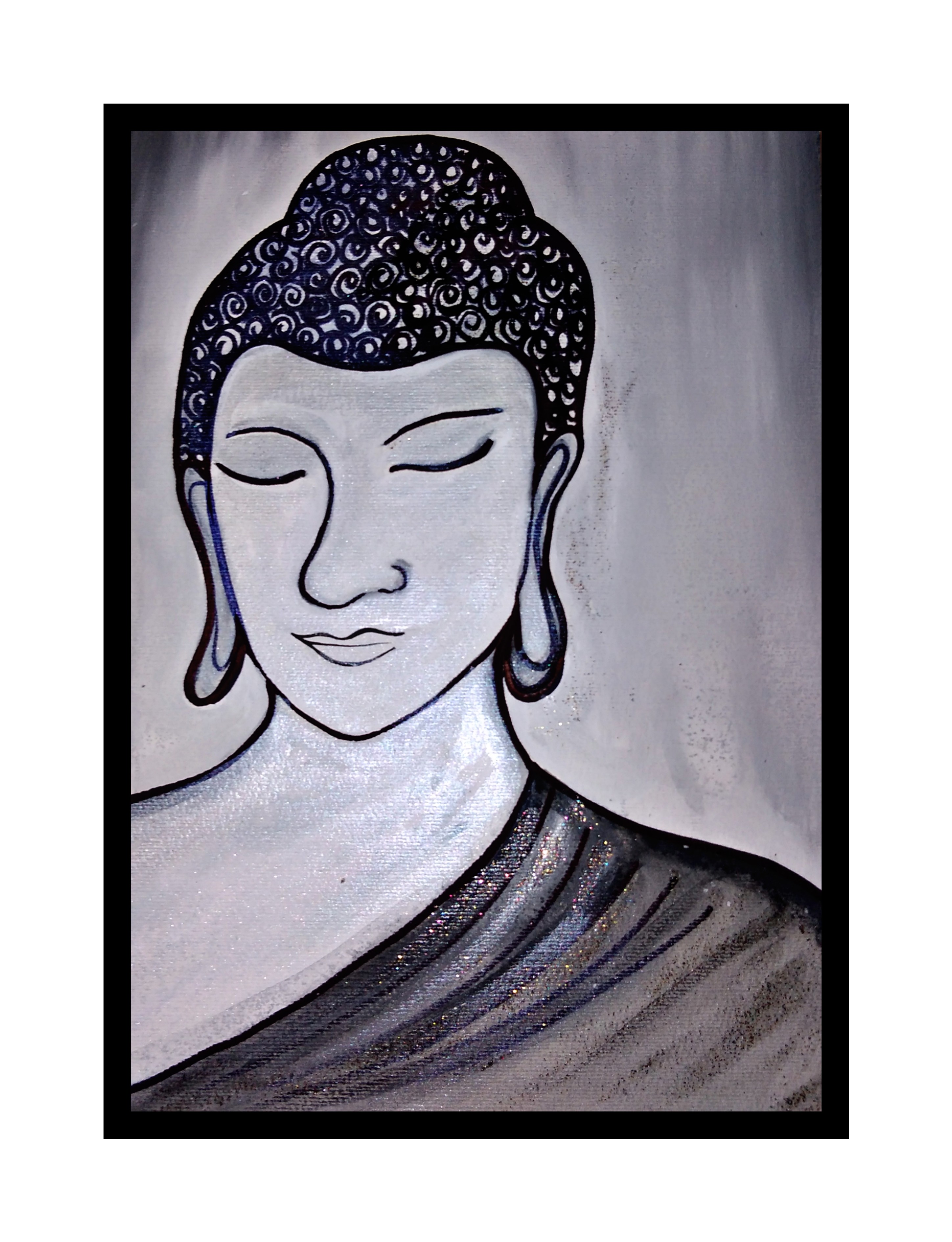 Lord buddha by Jayani Chethana