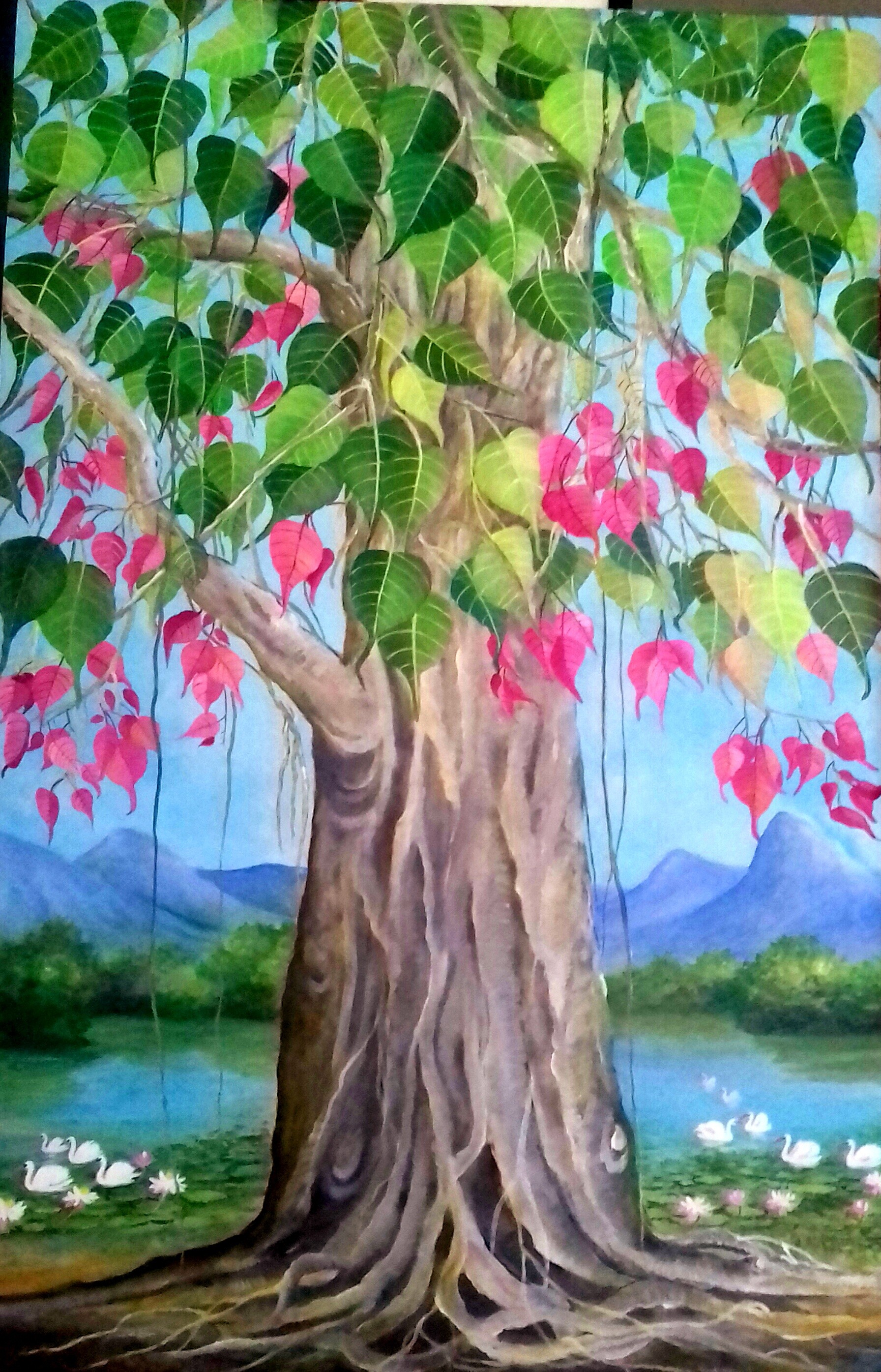 Bo tree by Mangala Madanayake