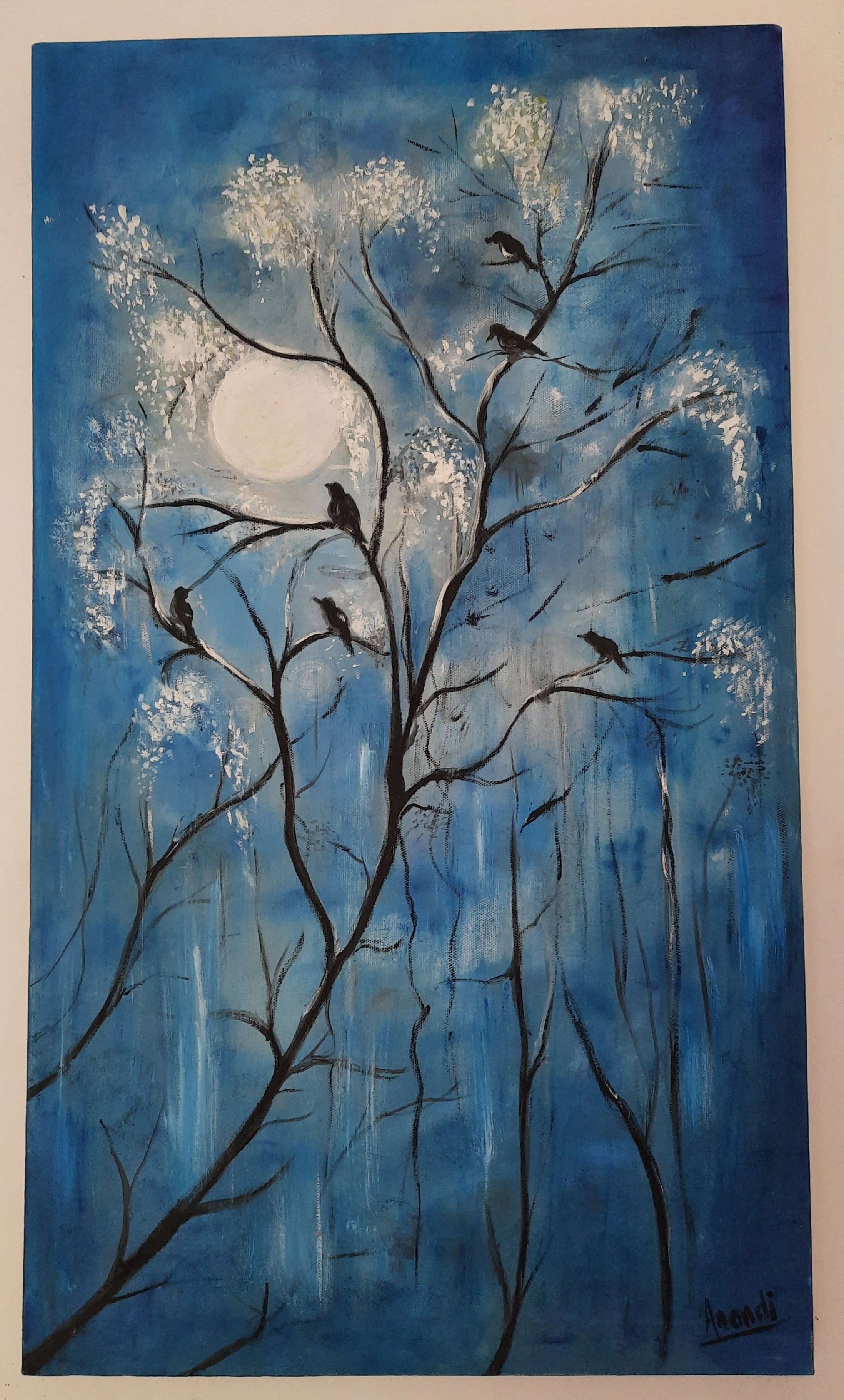 The Blue Moon by Anandi Goonewardene