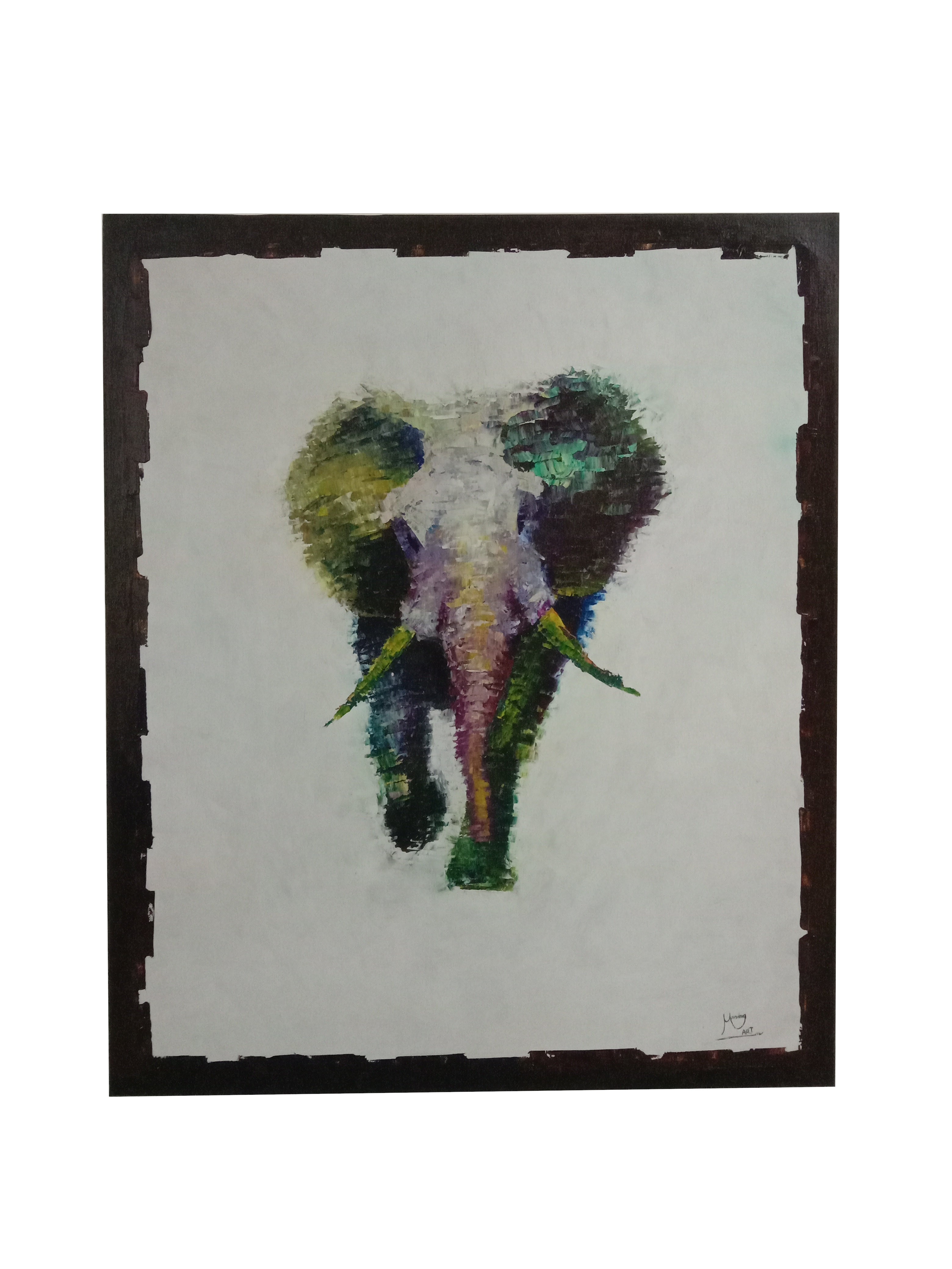 Elephant Abstract by Sadeera Mandara