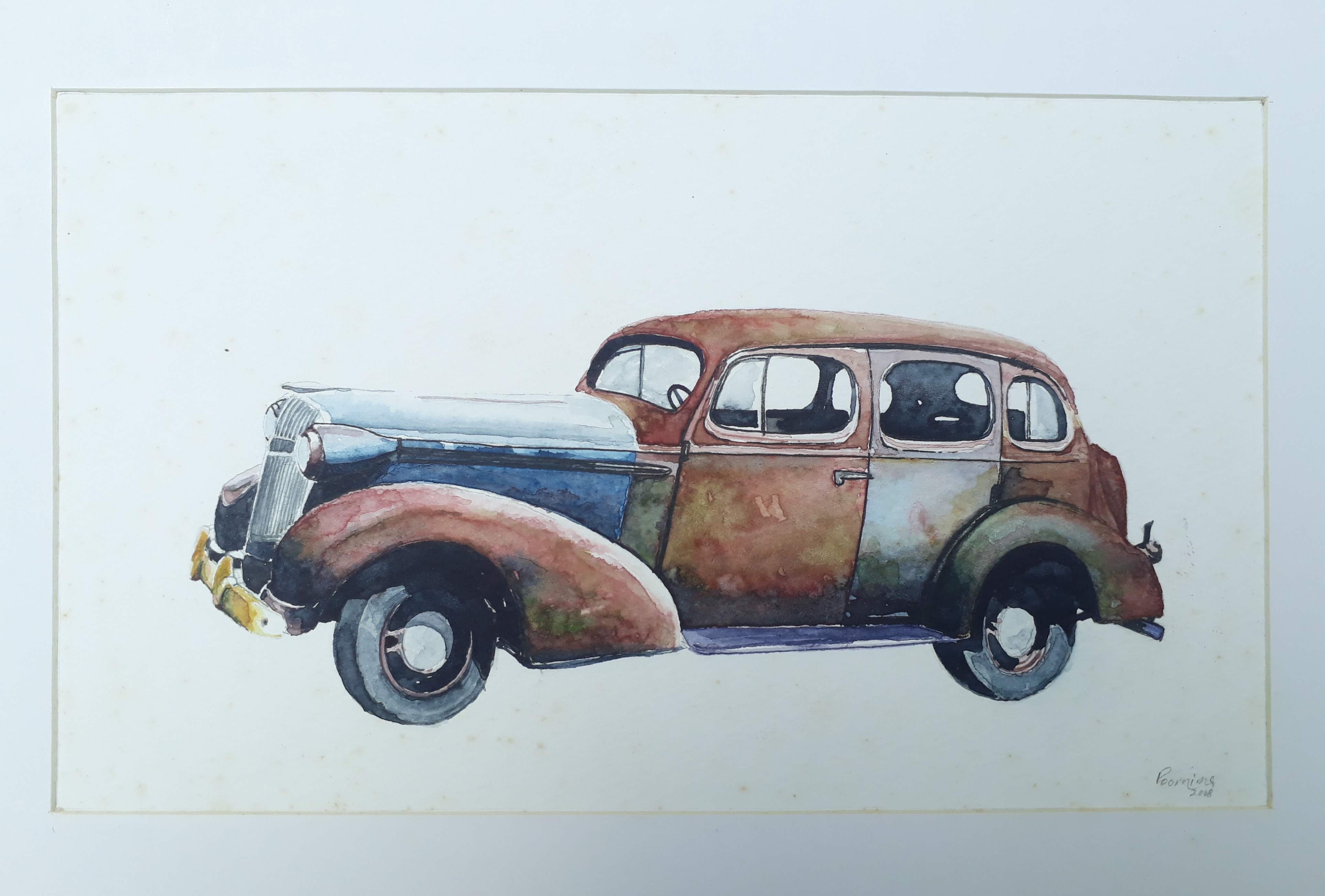 THE ANTIQUE CAR by Poornima Palangasinghe