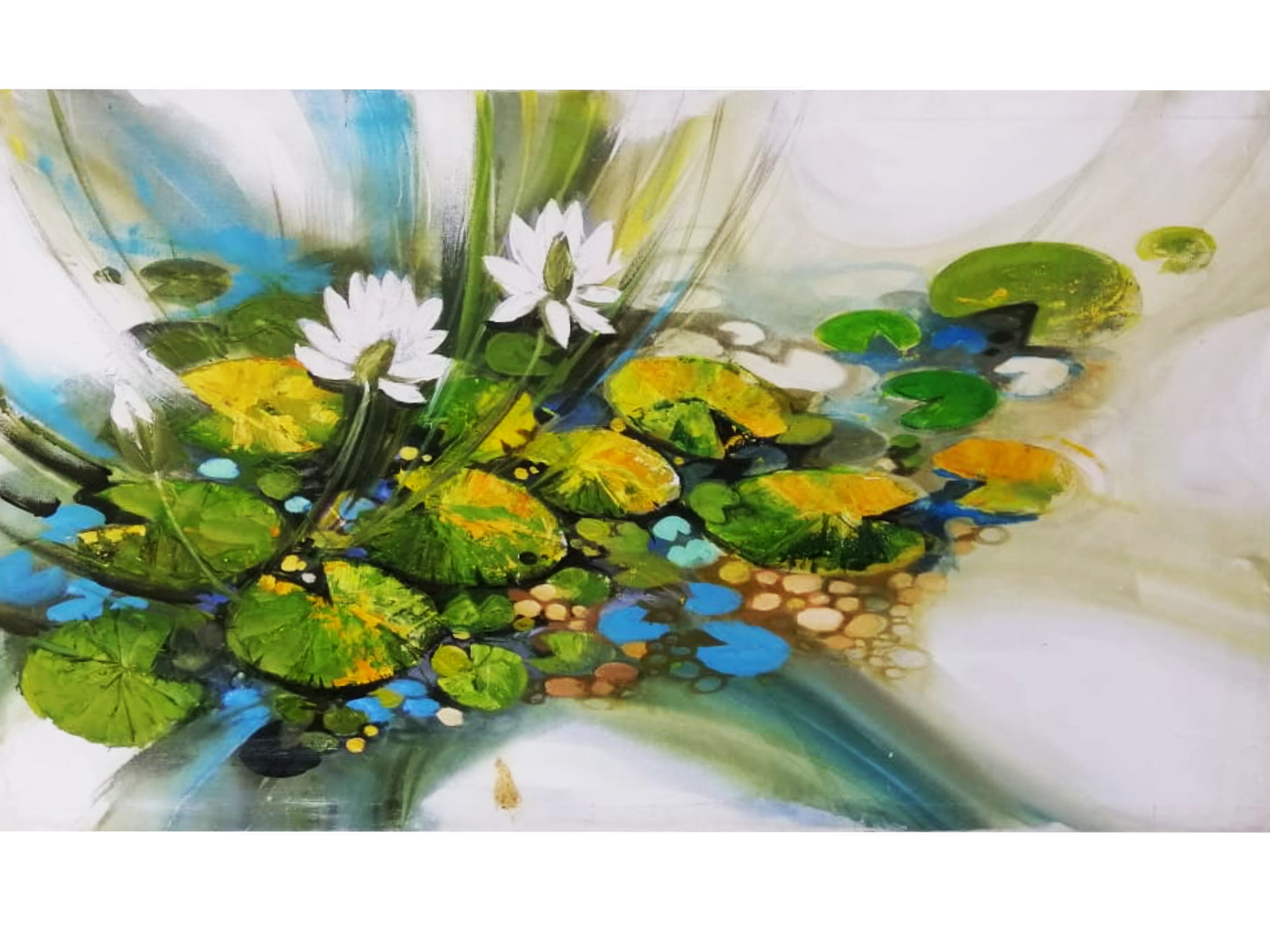 water lily by kasun milinda