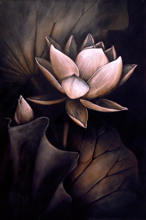 White Lotus by Manju Kendasinghe