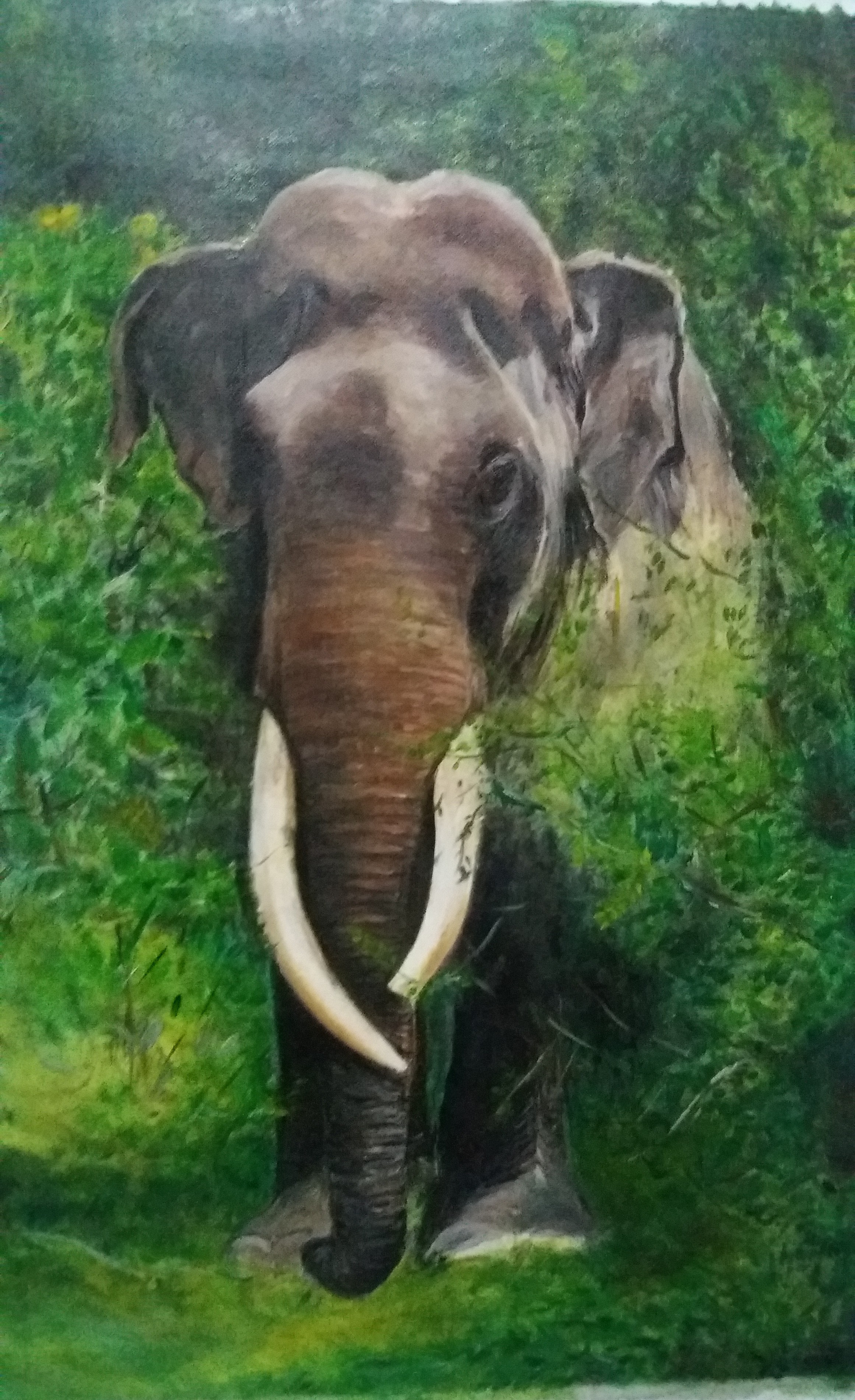 Painting by Asanka Indrajith