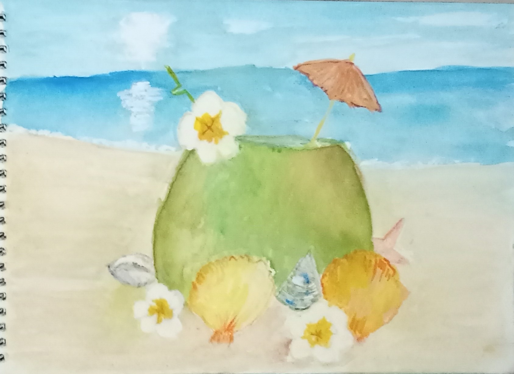 Sunny Beach with Cool Kurumba Wa by Simpson David