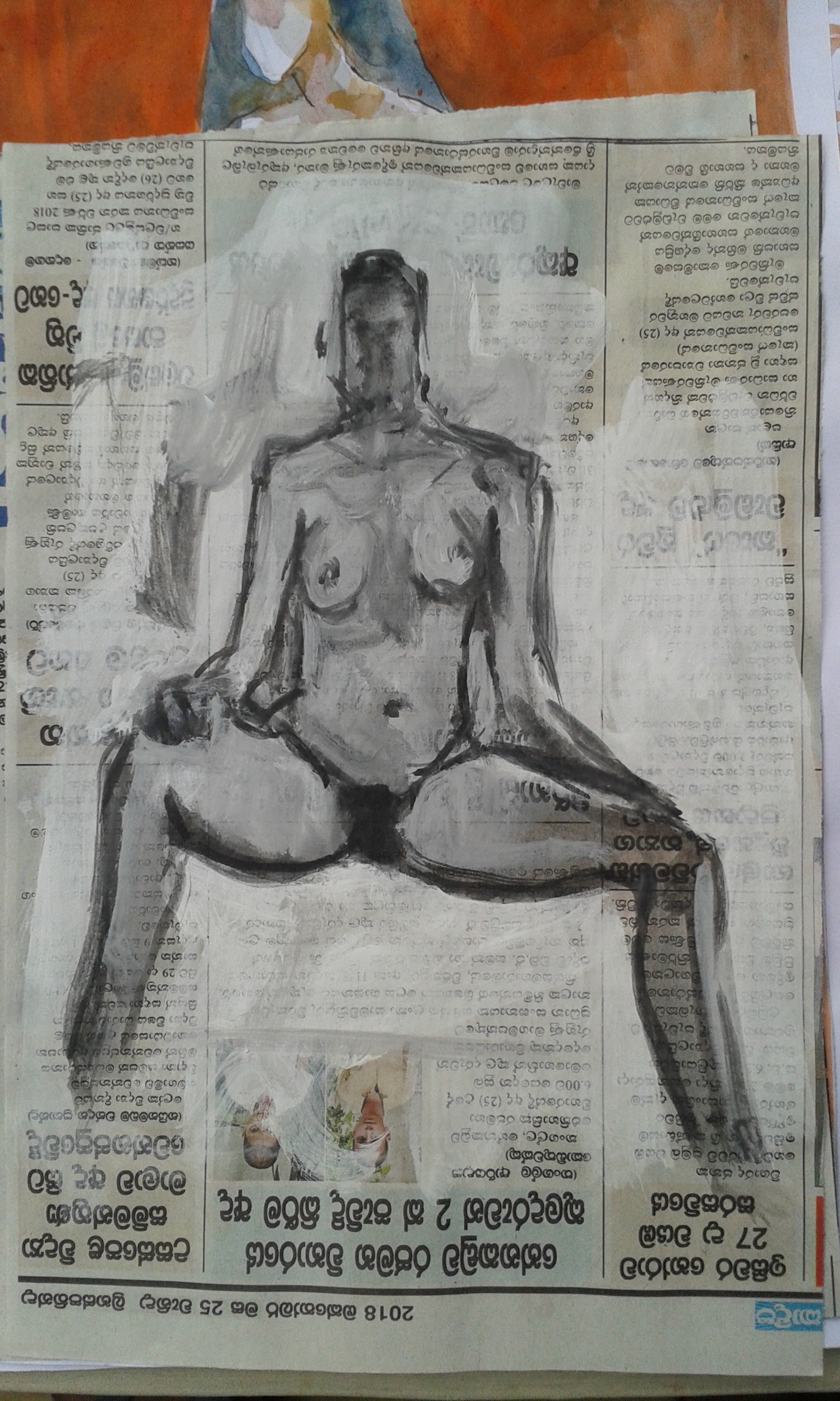 Nude (4) by Wasantha Namaskara