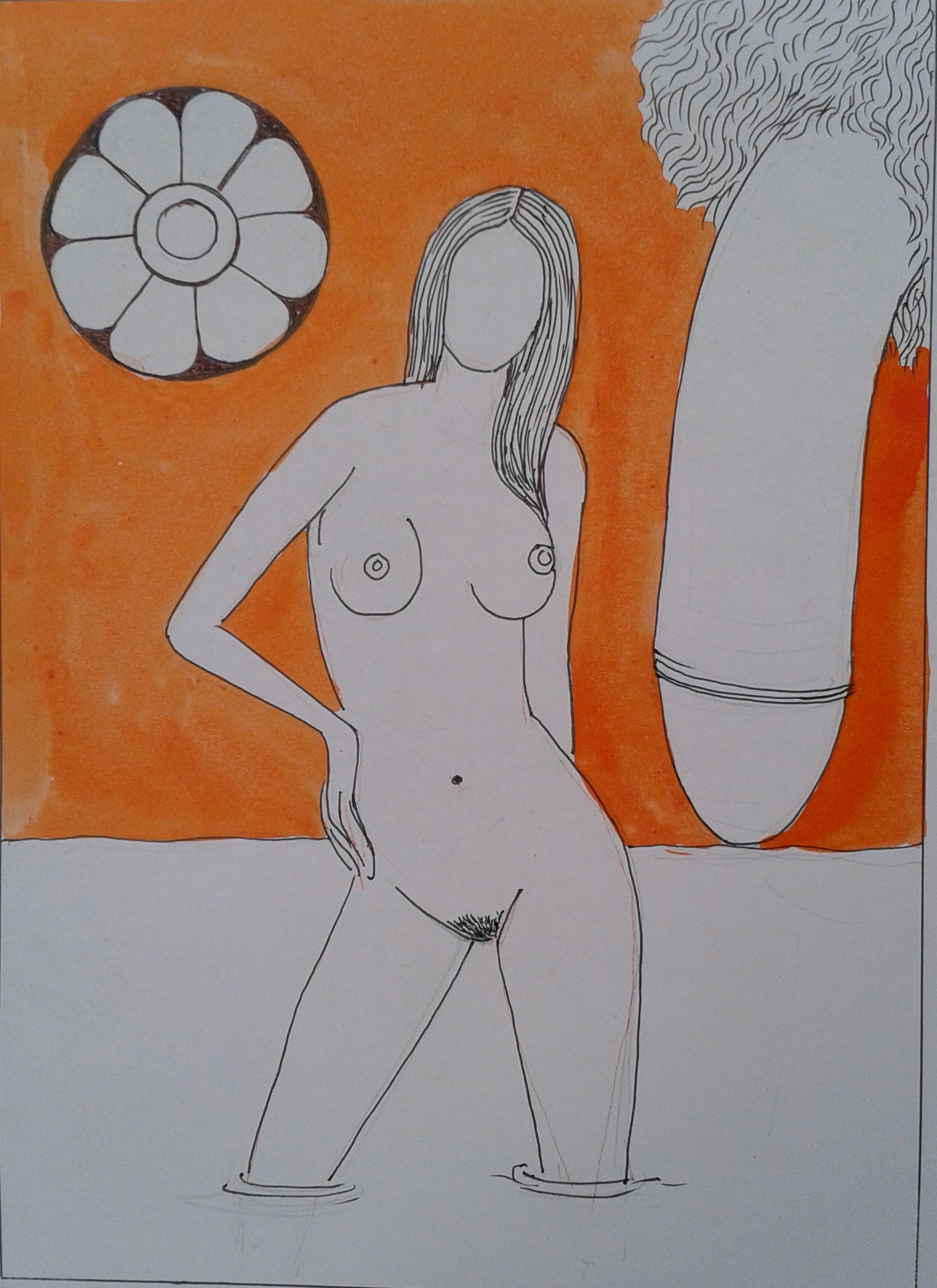 Nude and culture by Wasantha Namaskara