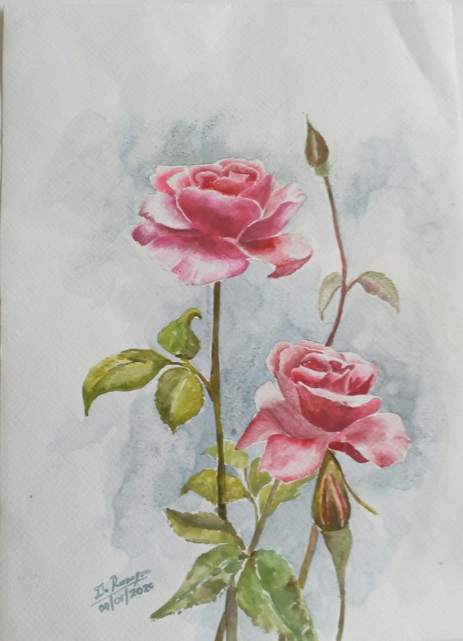 rose by Dhamitha Rasangee