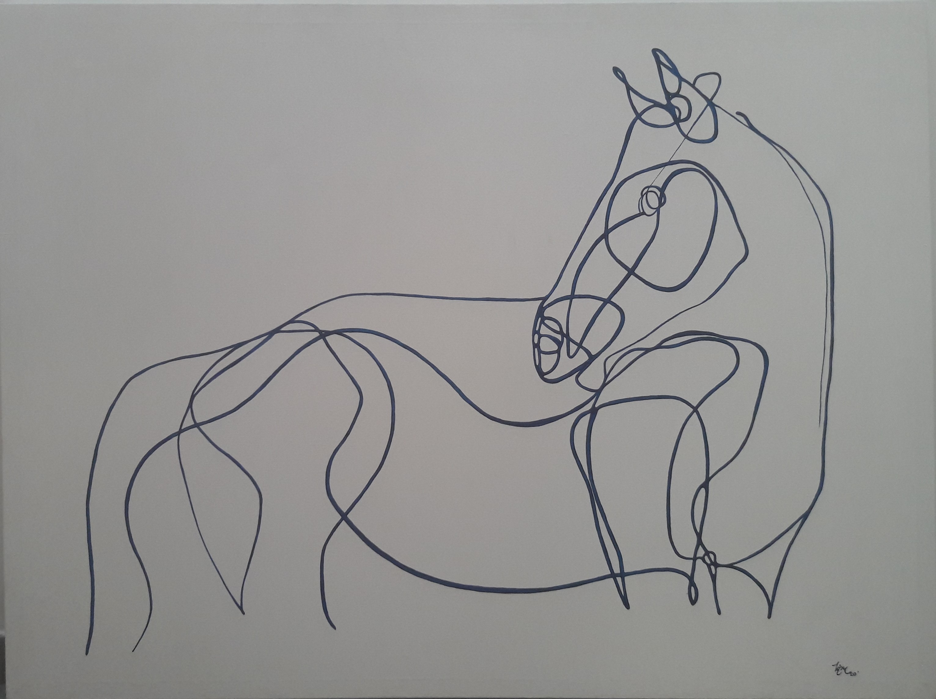 Horse IV by Hirudi Sankalpana