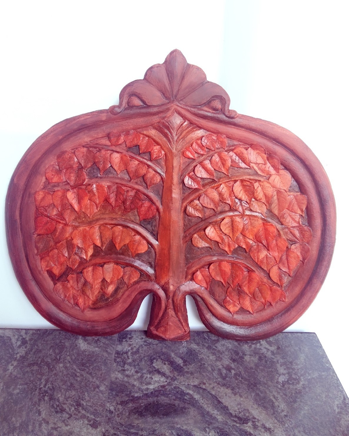 Symbol of Bodhi tree by D.M Seneviratne
