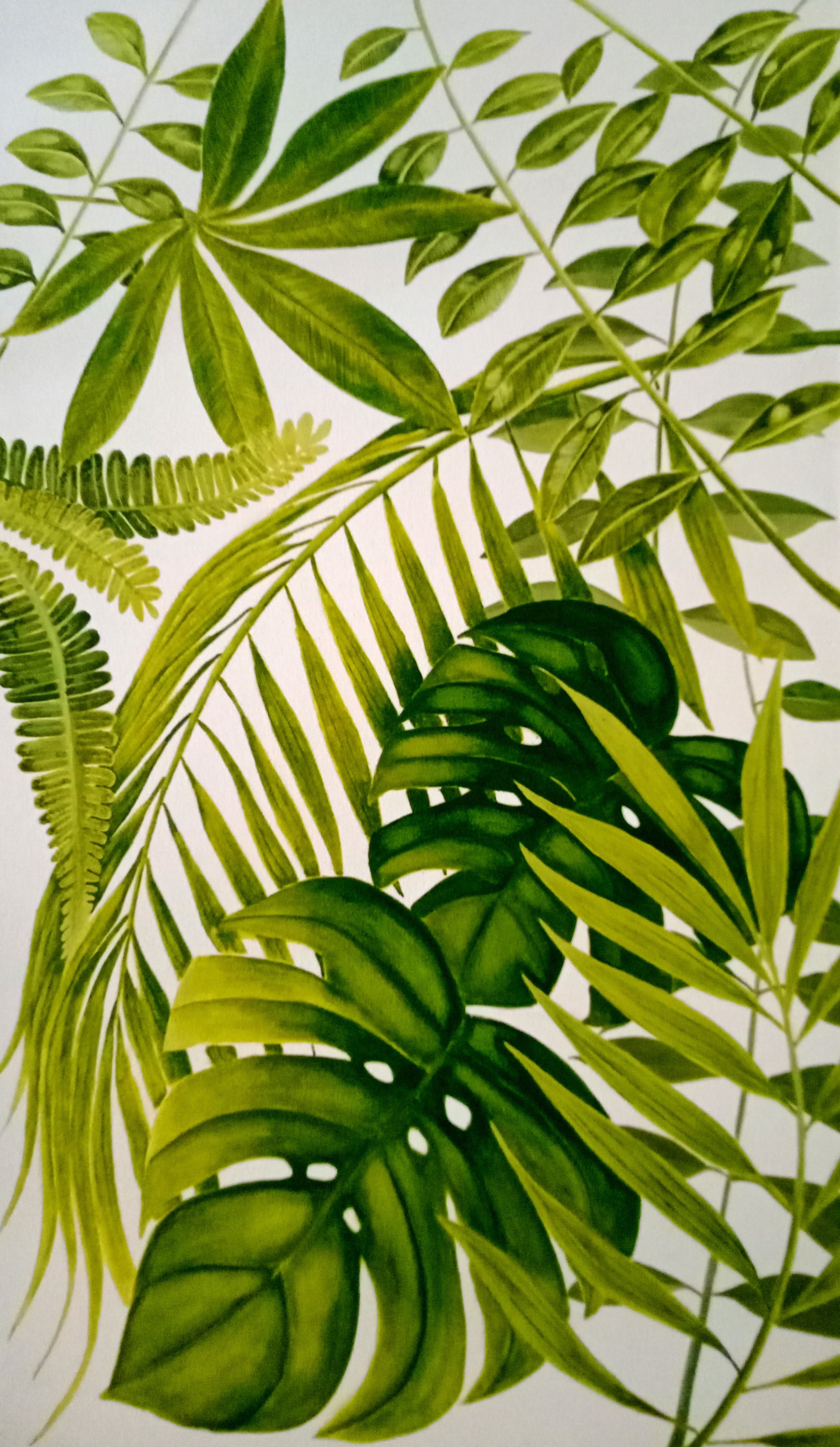 Tropical Leaves by Chammi Dineshika