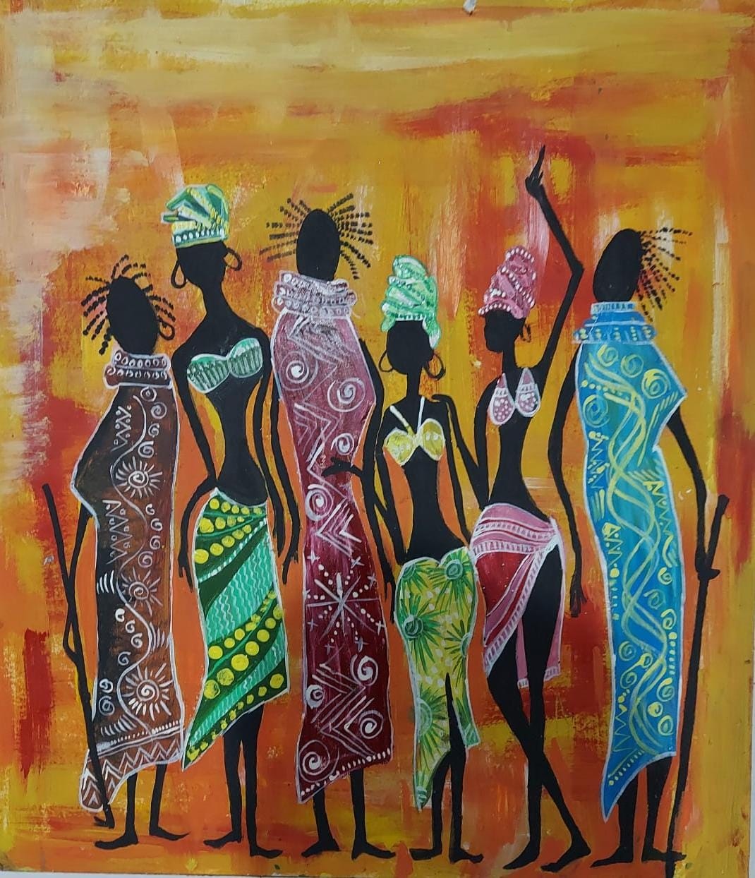 African Pinting by Thilini Samarathunga