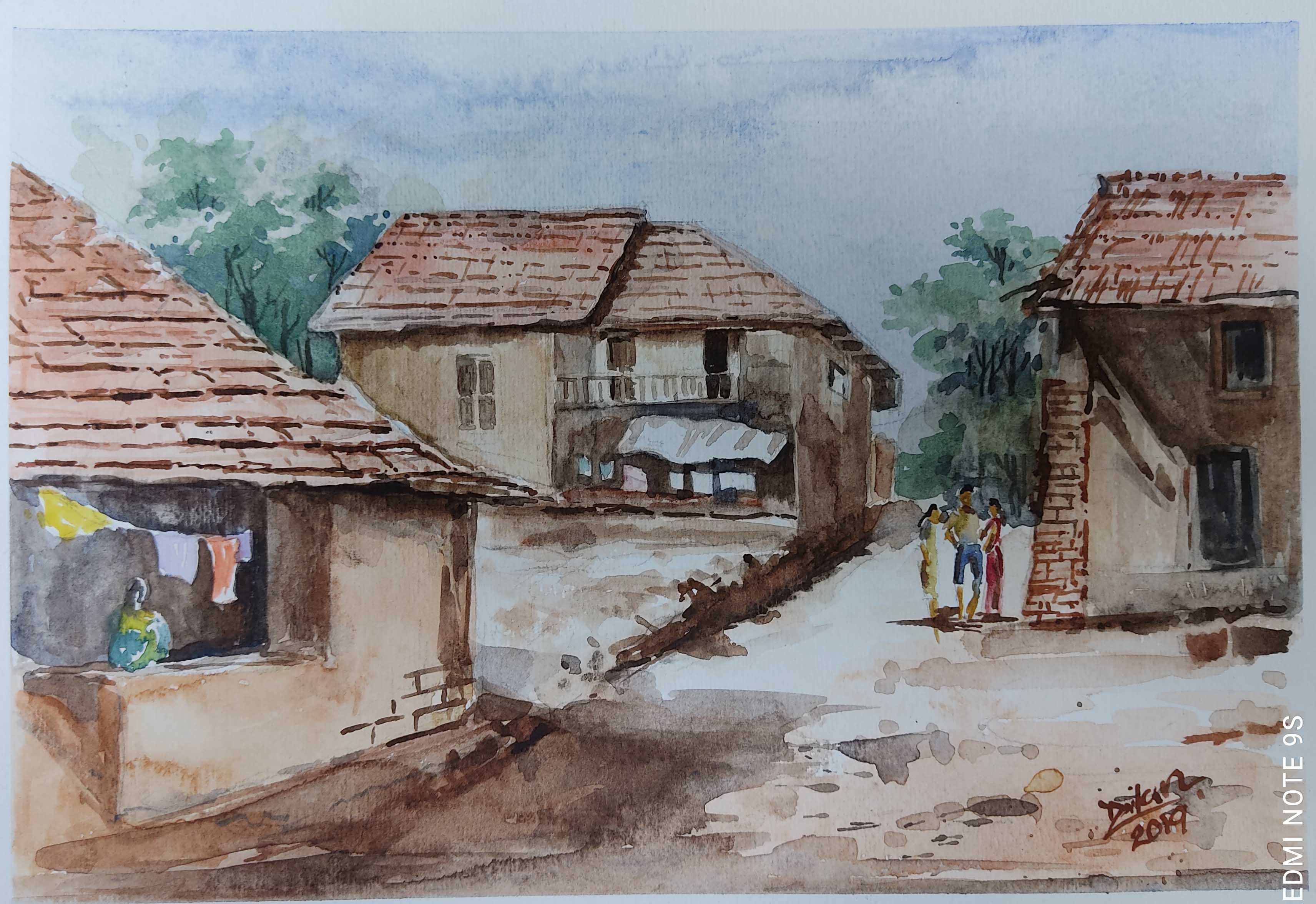 Village 01 by Dilan Samaratunga