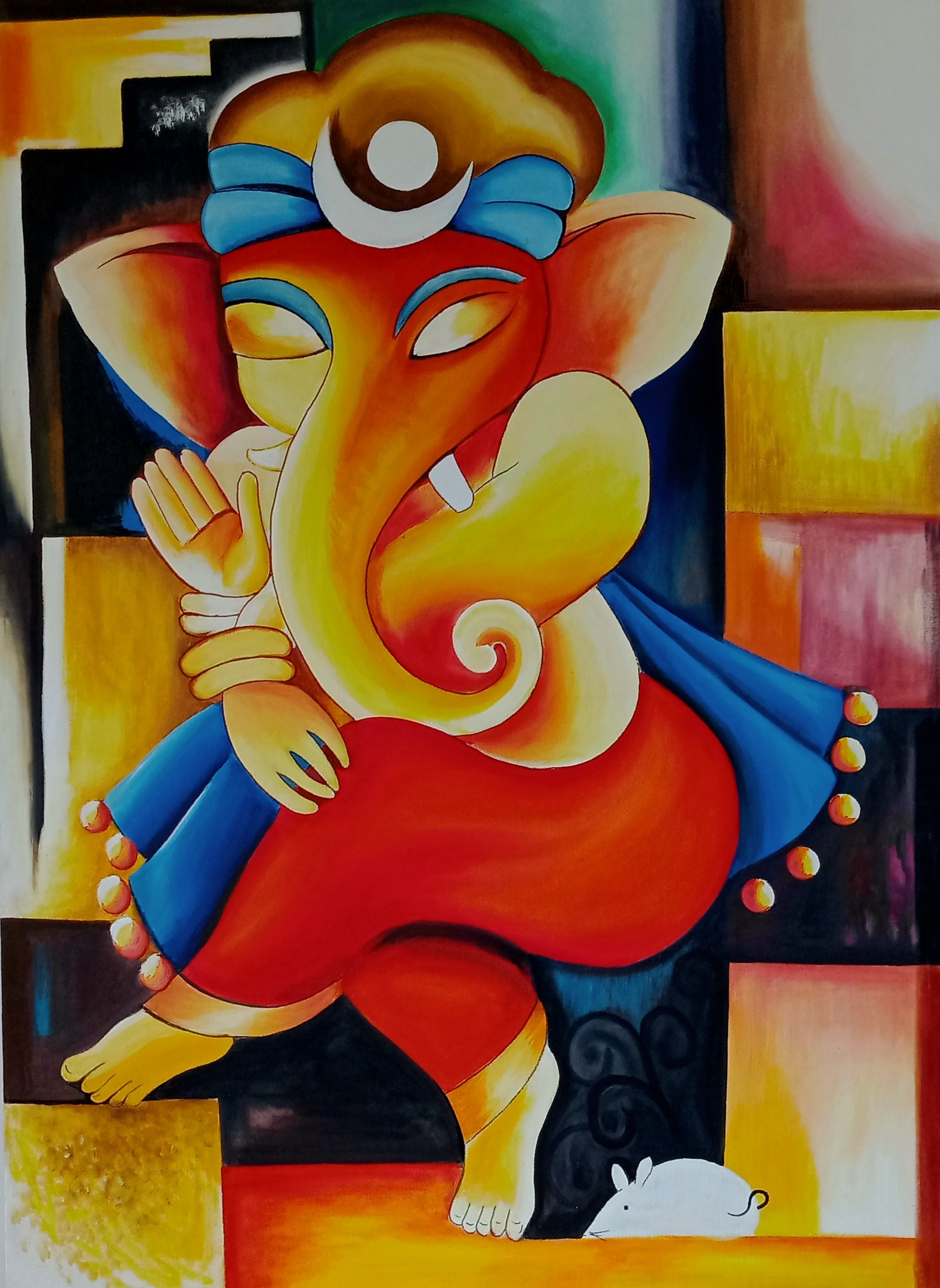 Lord Ganesha by Madhawa Chandraratne