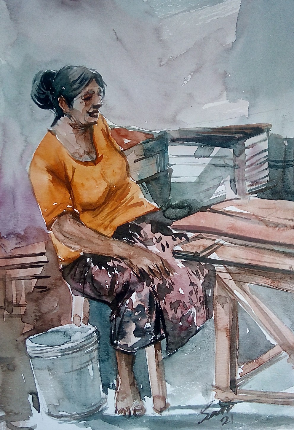 women by senake jayasinghe