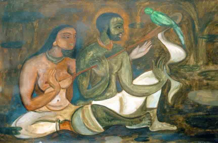 Me and my goddess by Wasantha Namaskara
