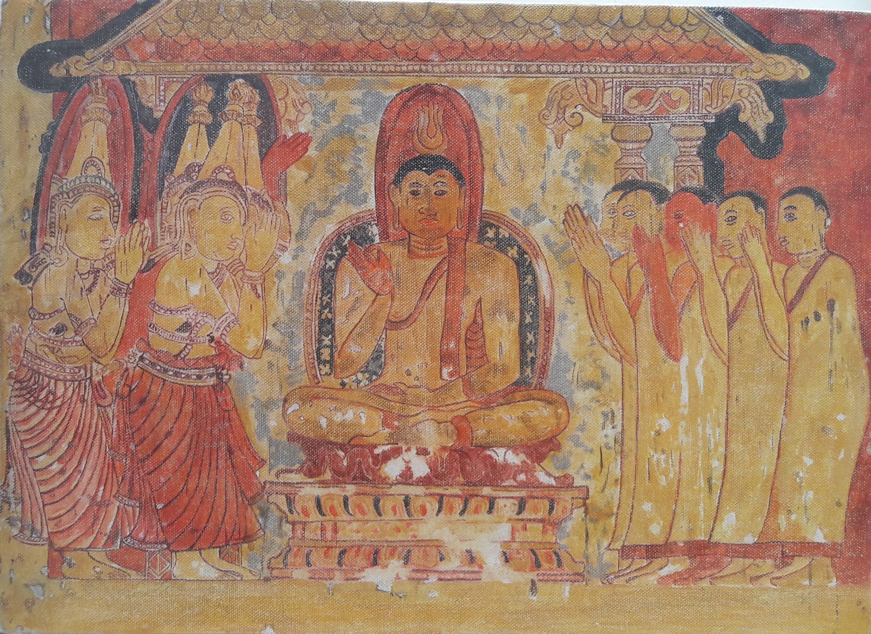 Temple Painting by Hirudi Sankalpana