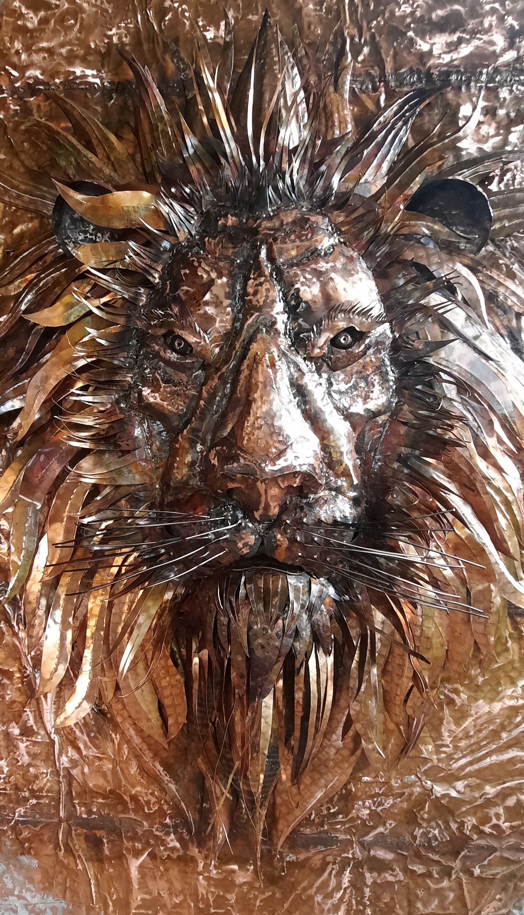 Lion Head by Dep Thushara