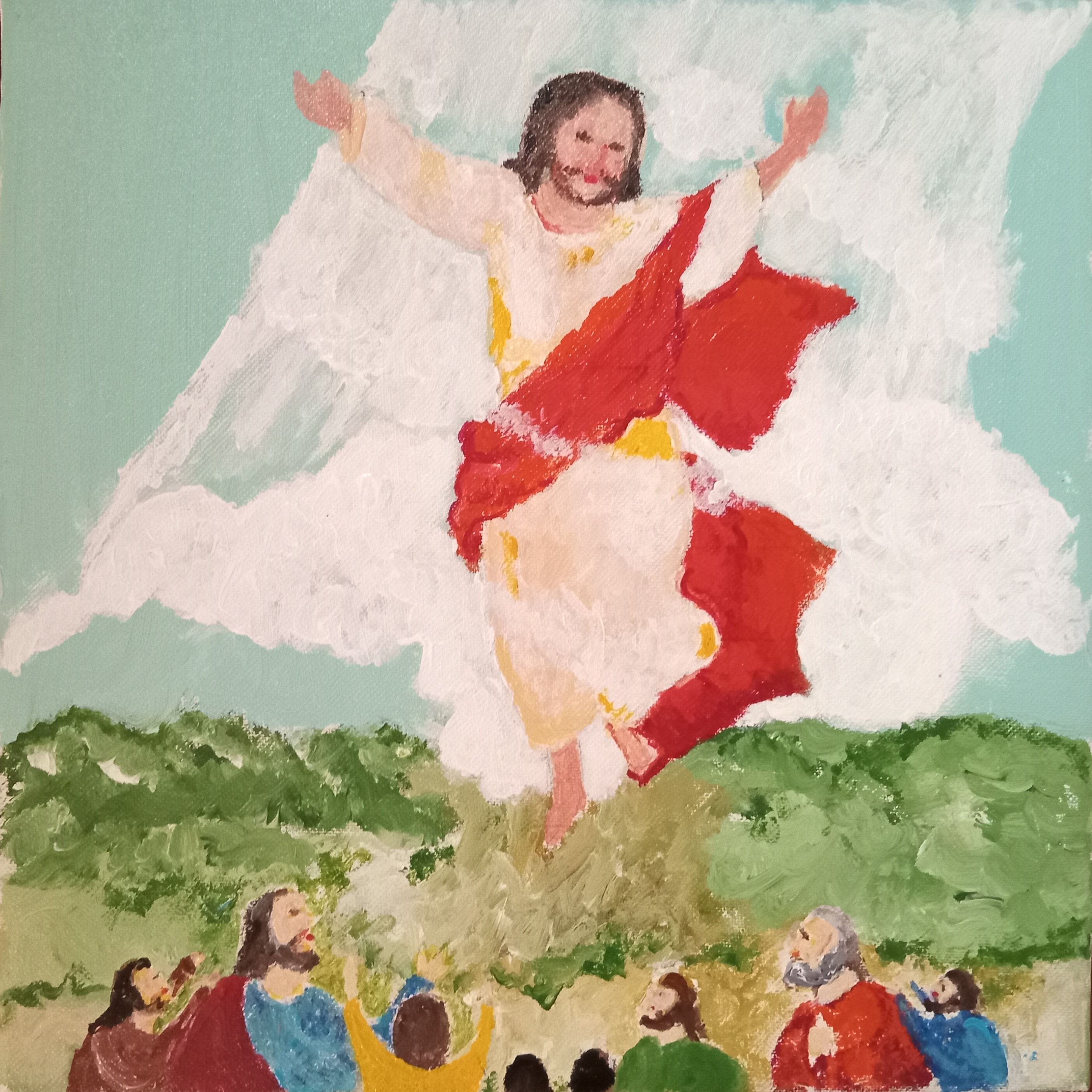 Ascension of Jesus by Simpson David