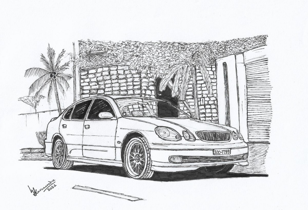 1998 Toyota Aristo by Lahiru Karunaratne