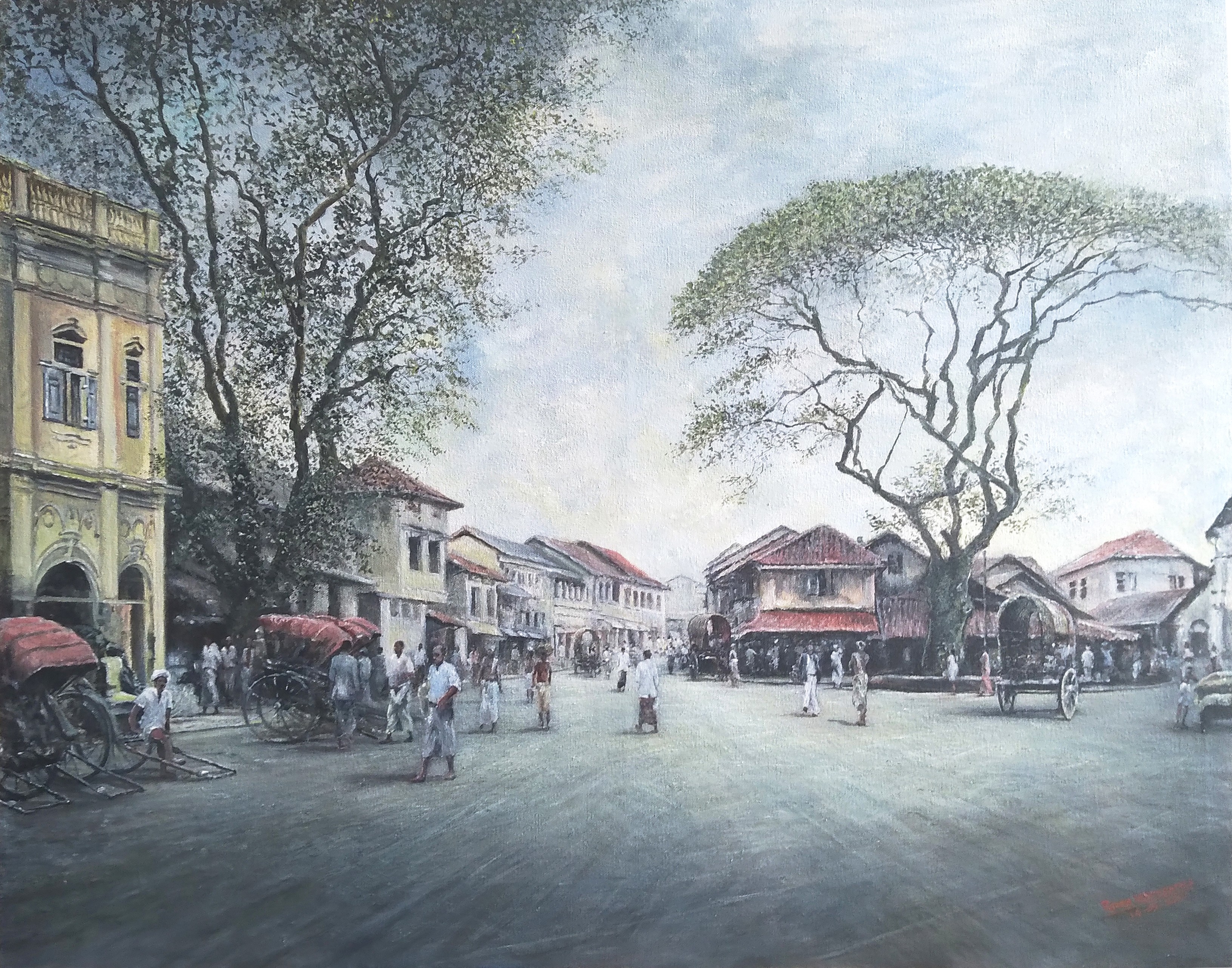 Pettah, Colombo, Ceylon by RUWAN MAHINDAPALA