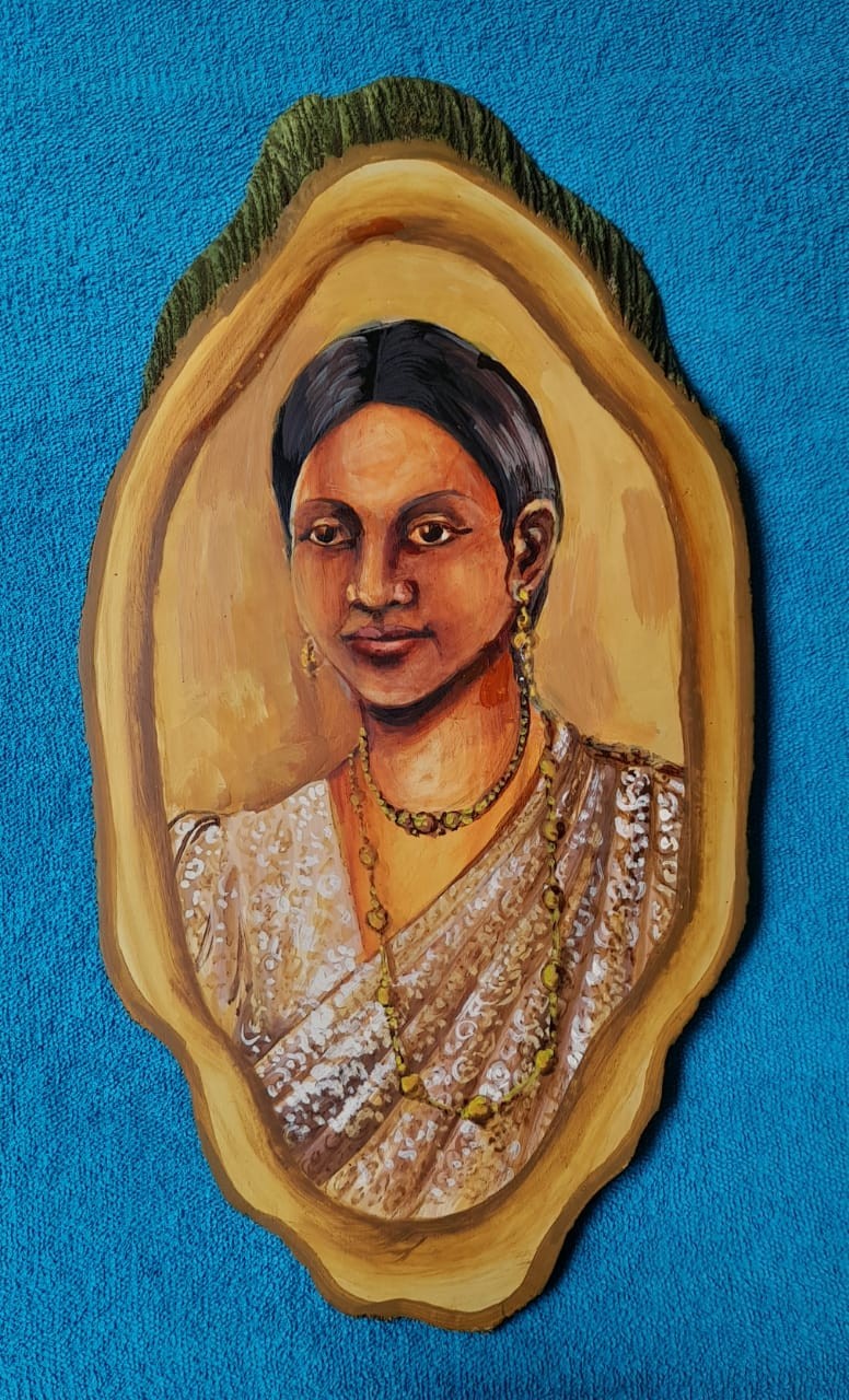 kandyan lady by wasantha ranjan