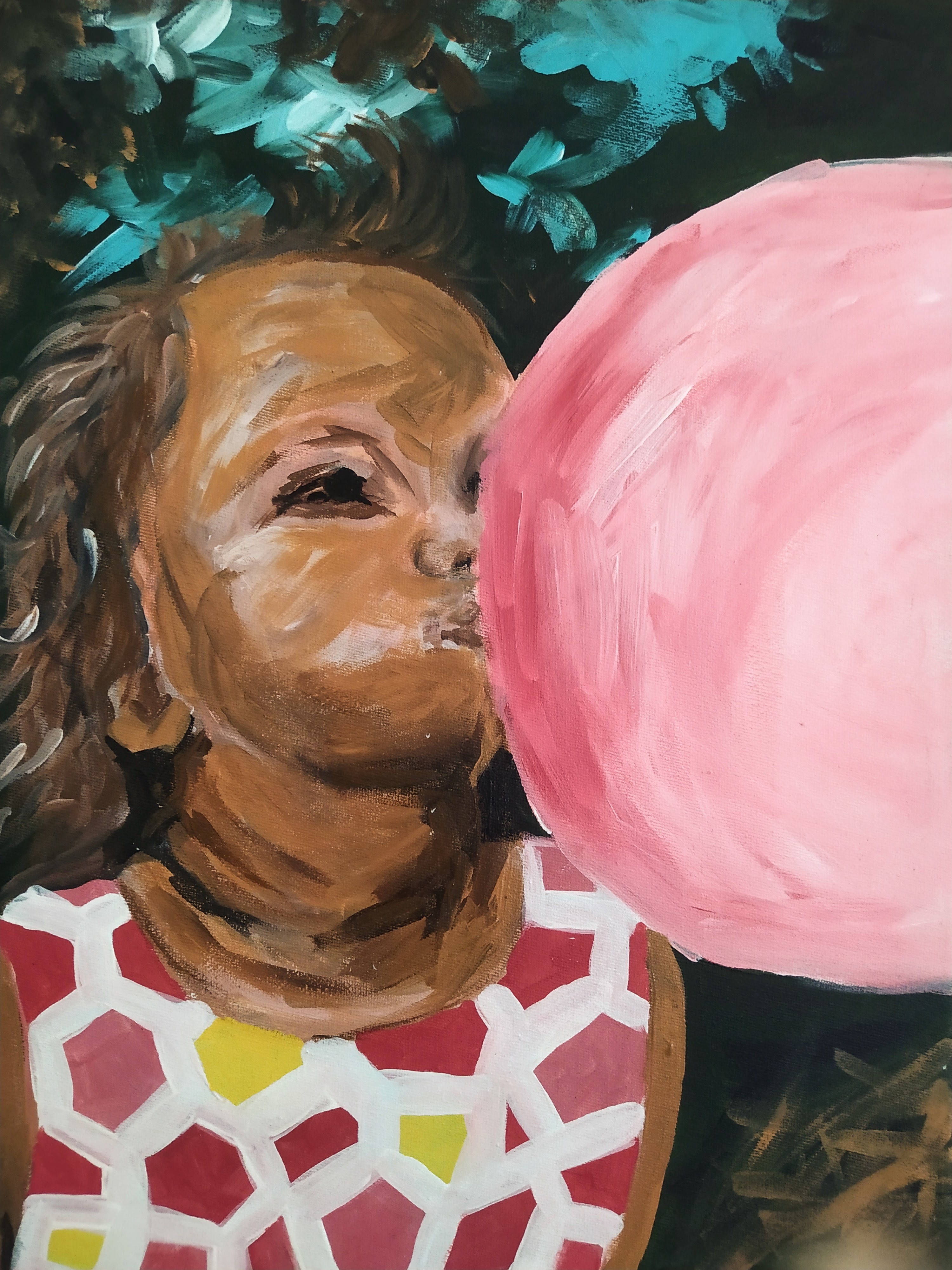 Bubblegum girl by Jayani Shashikala