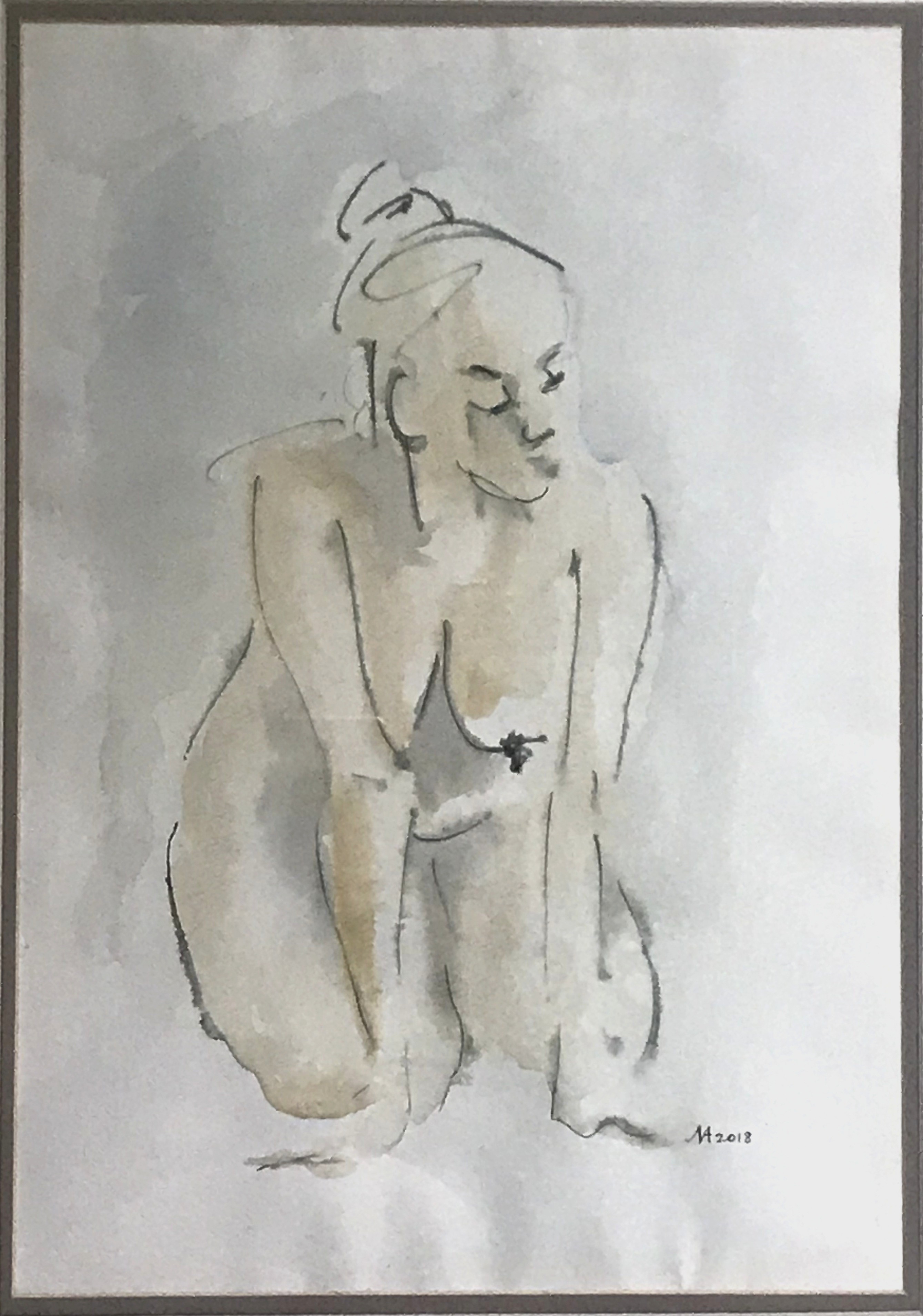 Nude Study by Michael Anthonisz