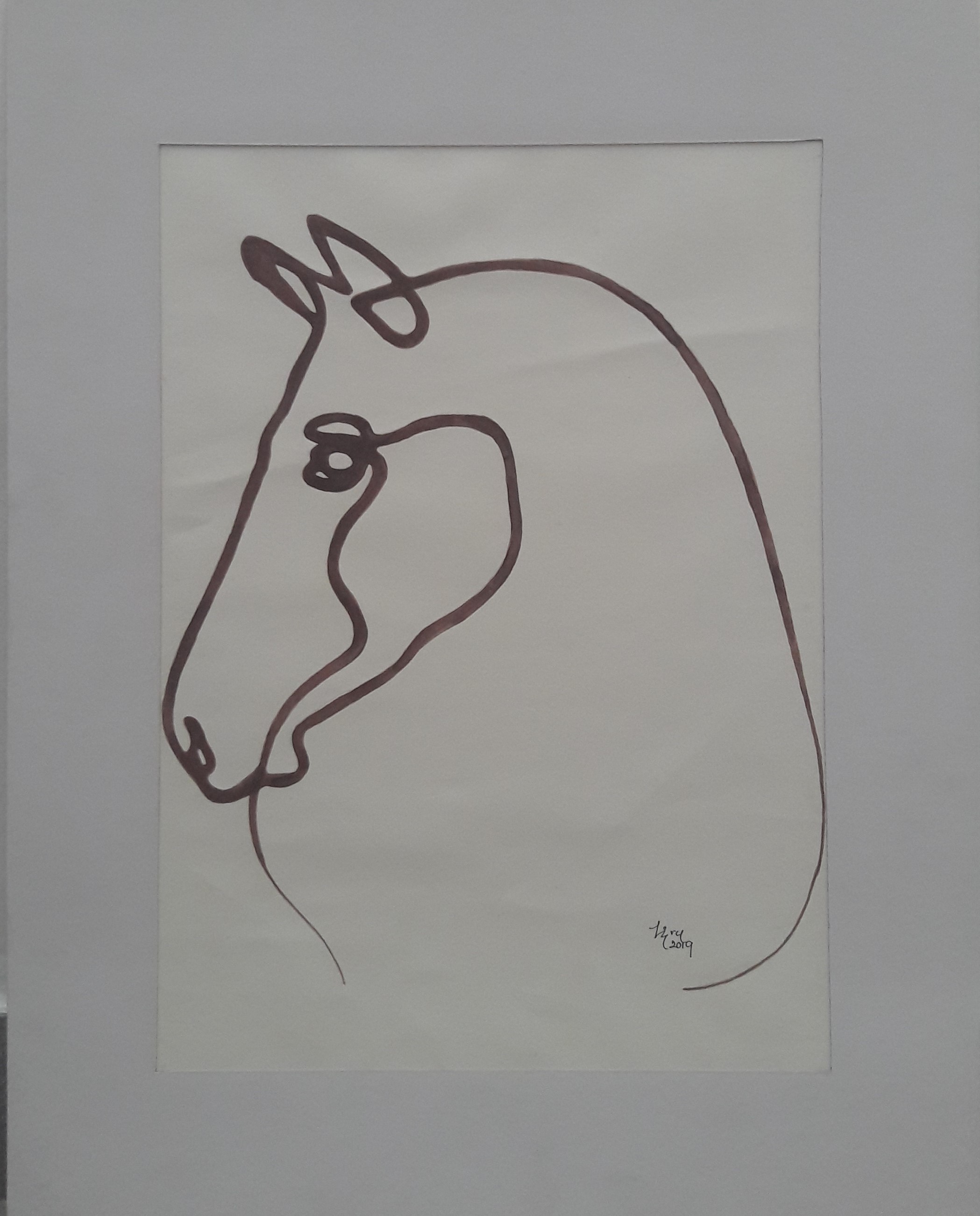 Horse I by Hirudi Sankalpana