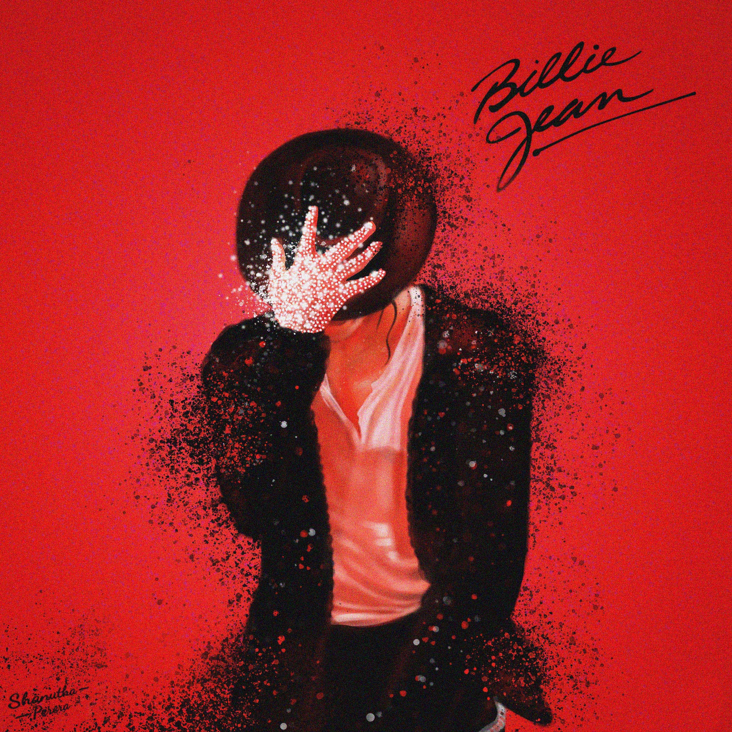 Michael Jackson-Art Print by Shanutha Perera